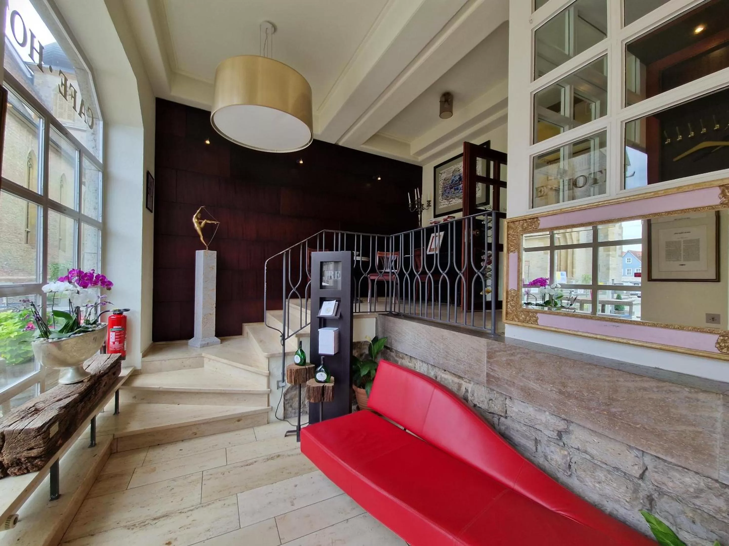 Lobby or reception in Laurentius Boutique-Hotel & Restaurant