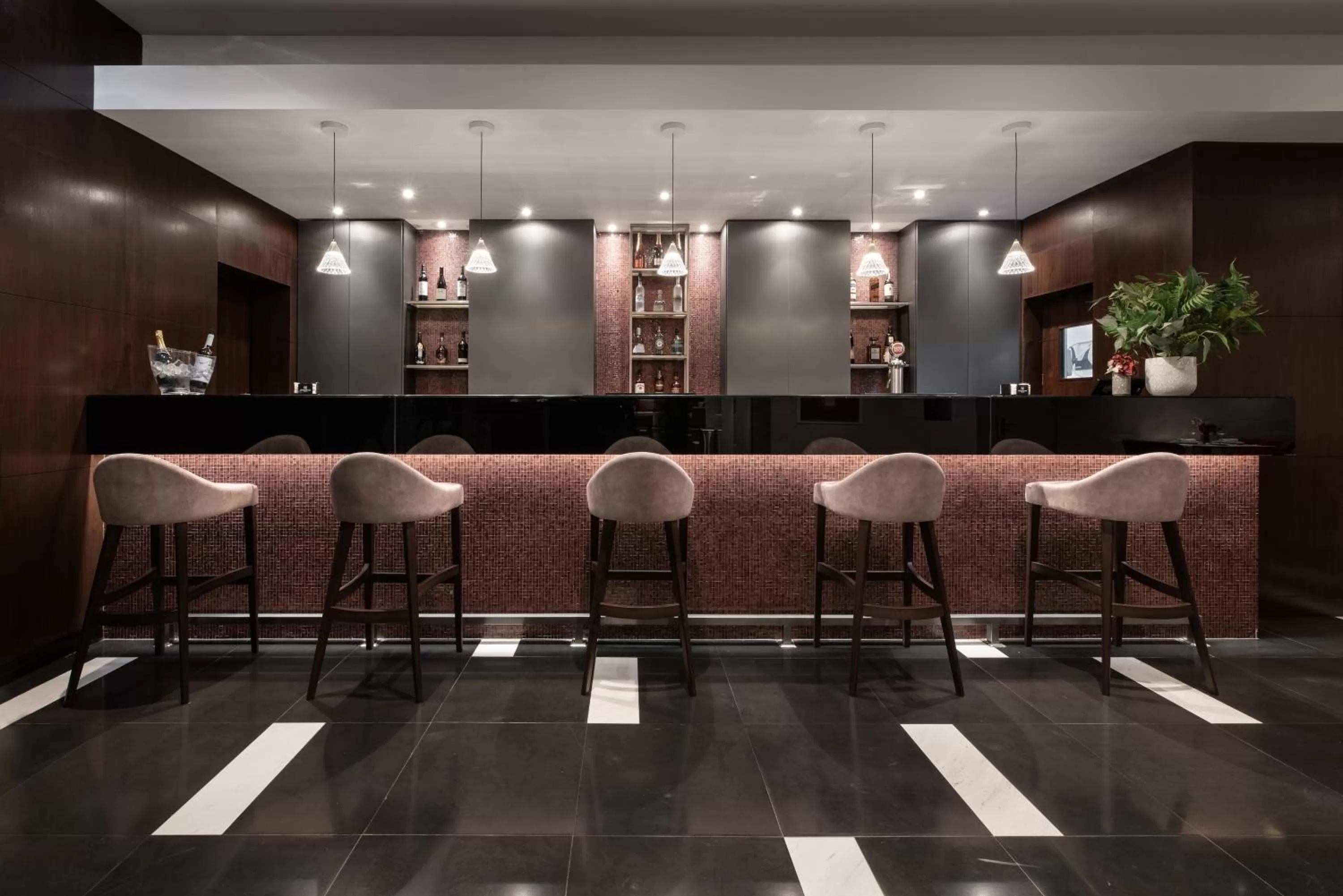 Lounge or bar in Eurostars Das Letras