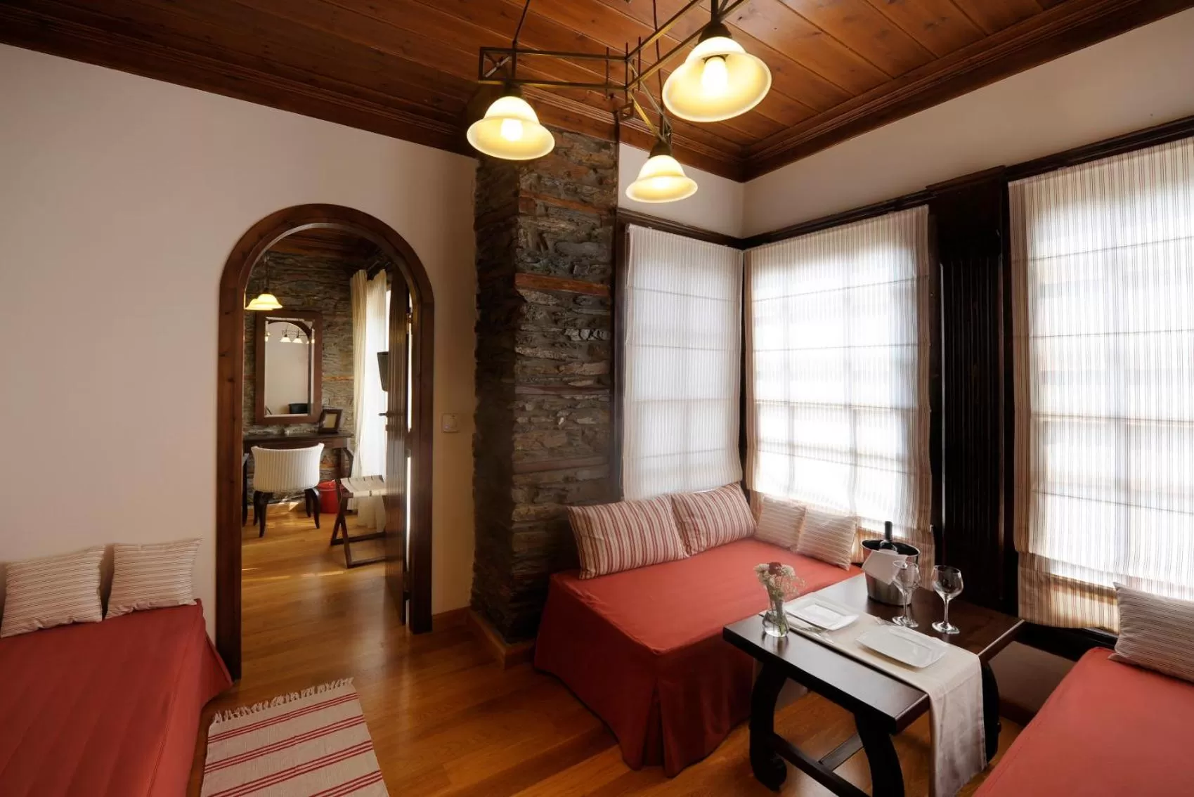 Seating area in Marelia Hotel