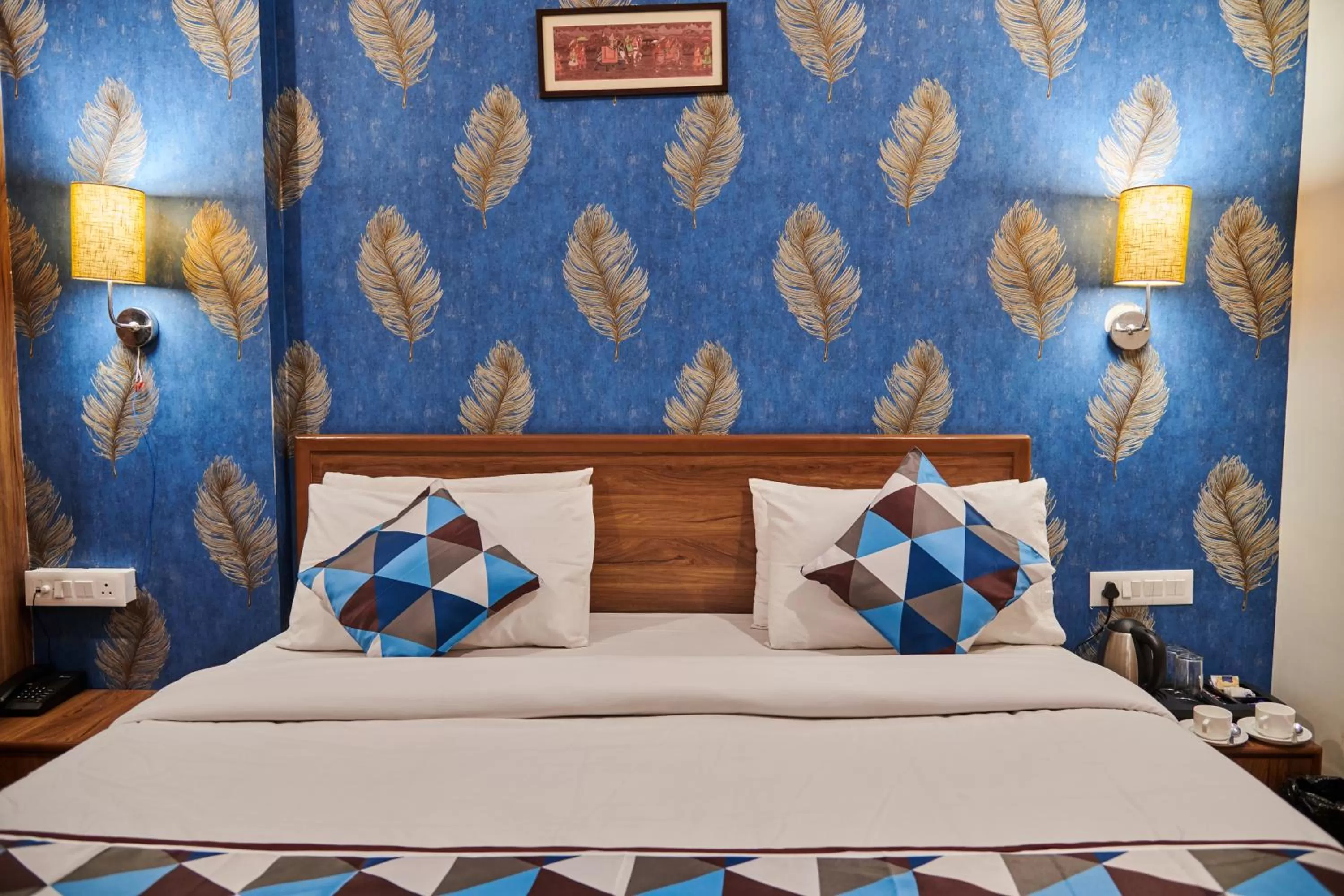 Bed in The Sarai, Hotel