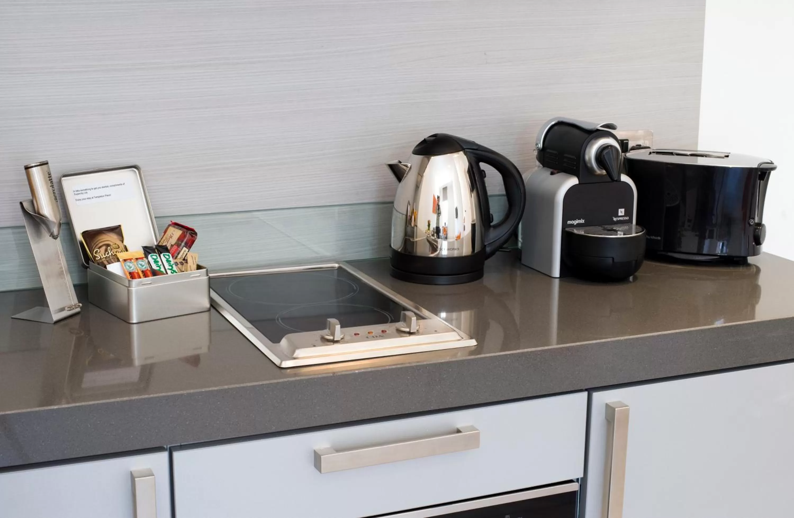 Kitchen or kitchenette in Templeton Place by Supercity Aparthotels