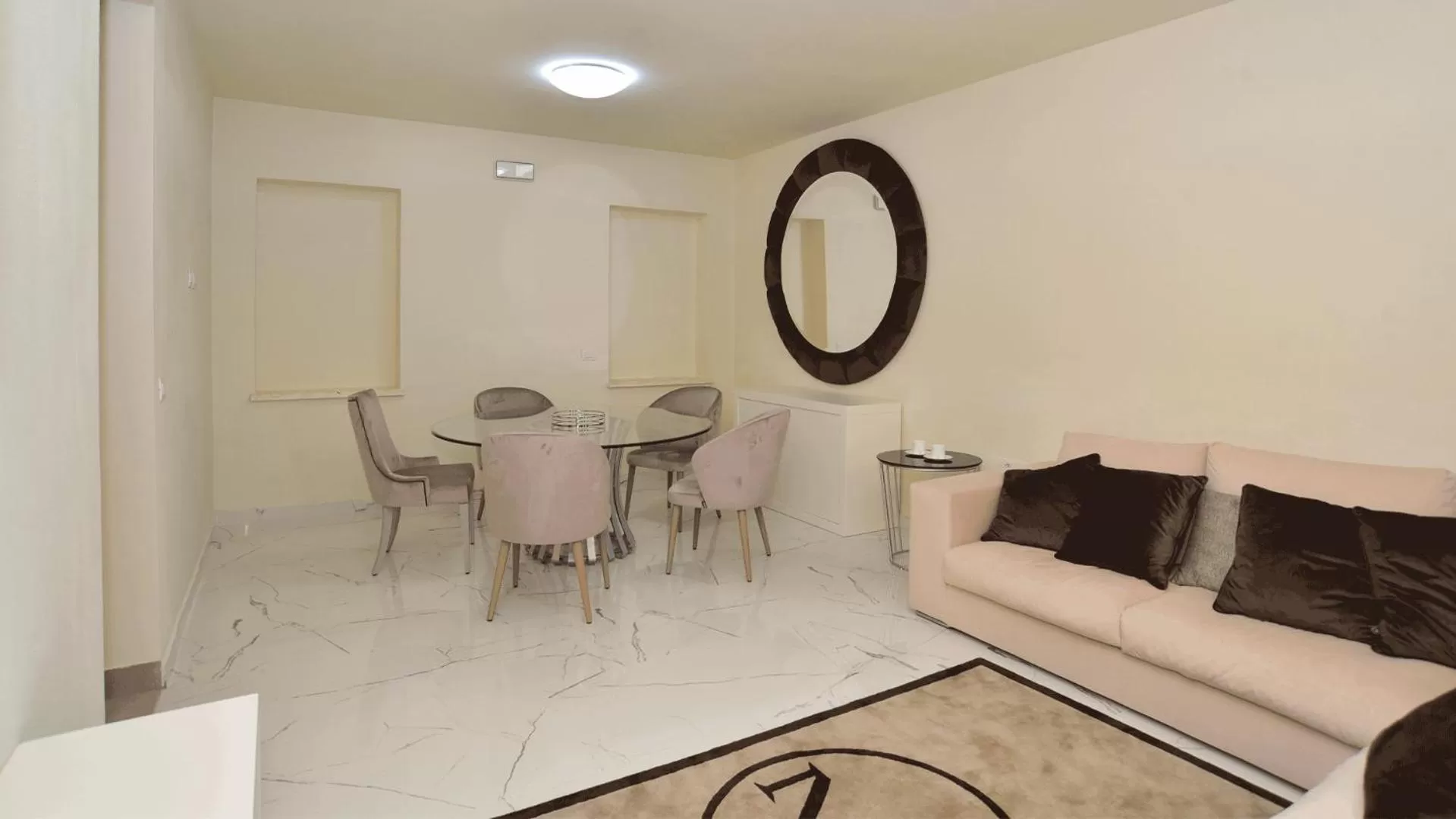 Living room in M2 Hotel