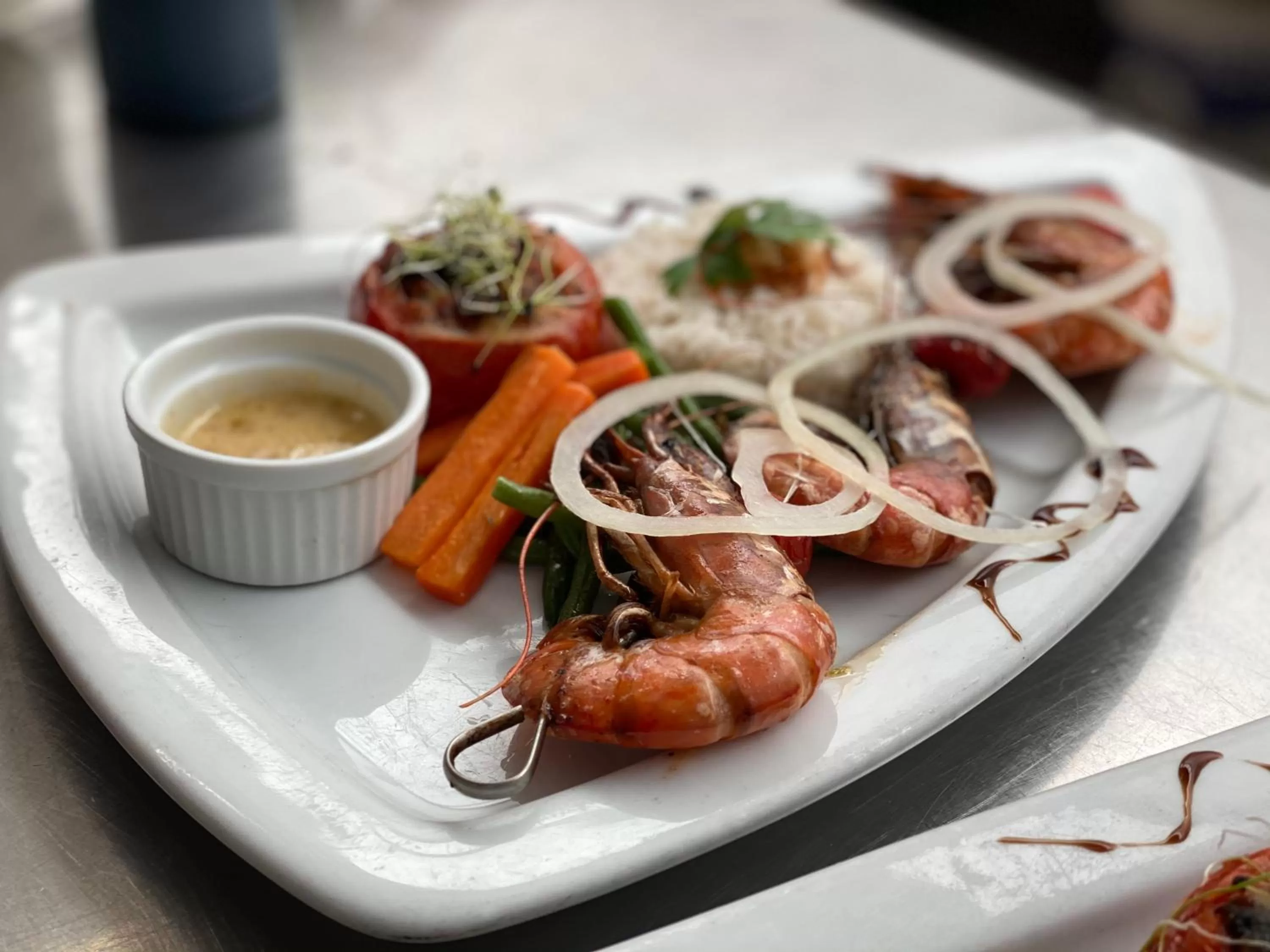 Restaurant/places to eat, Food in Le Cheval Blanc