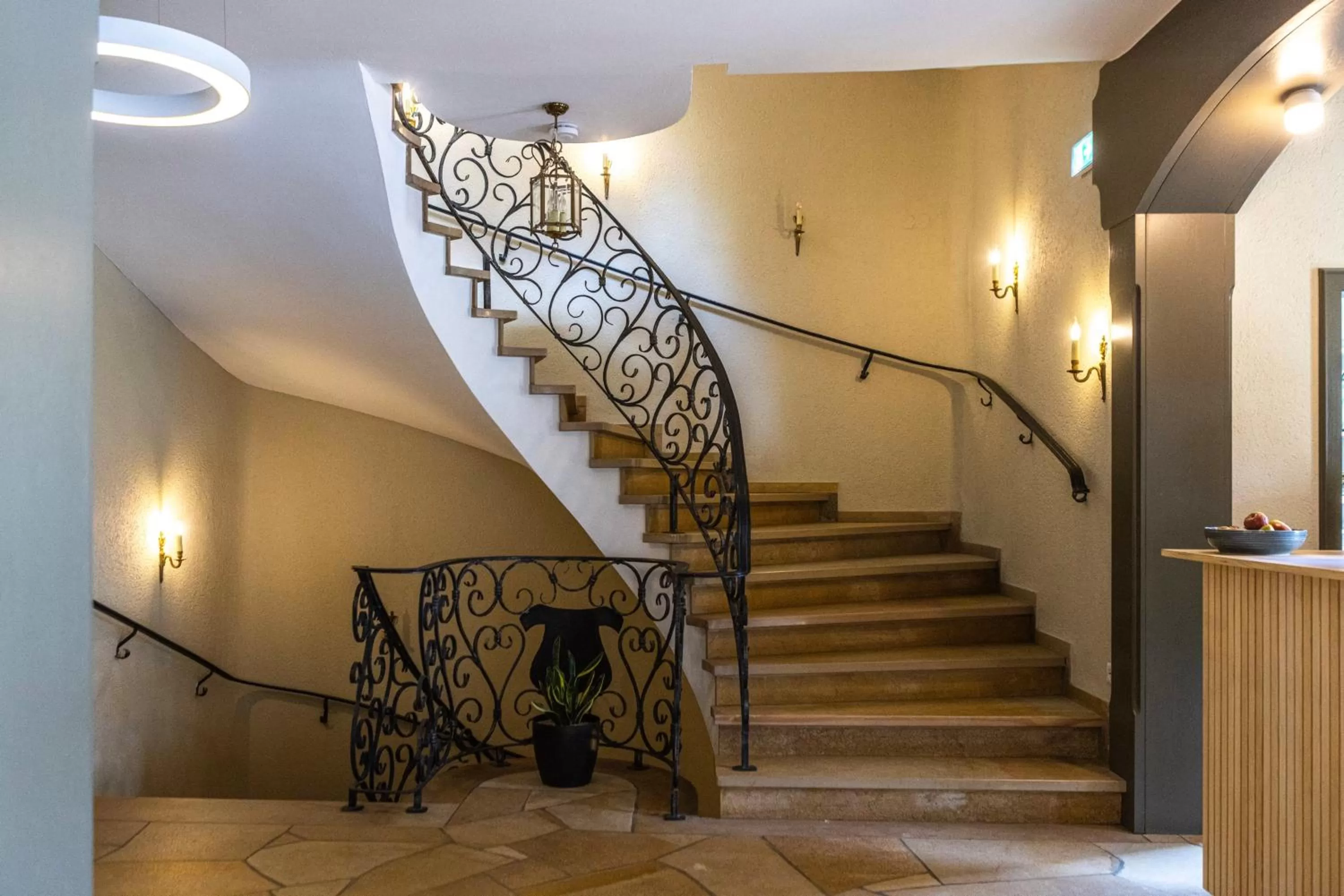 Lobby or reception in Das Hohenried