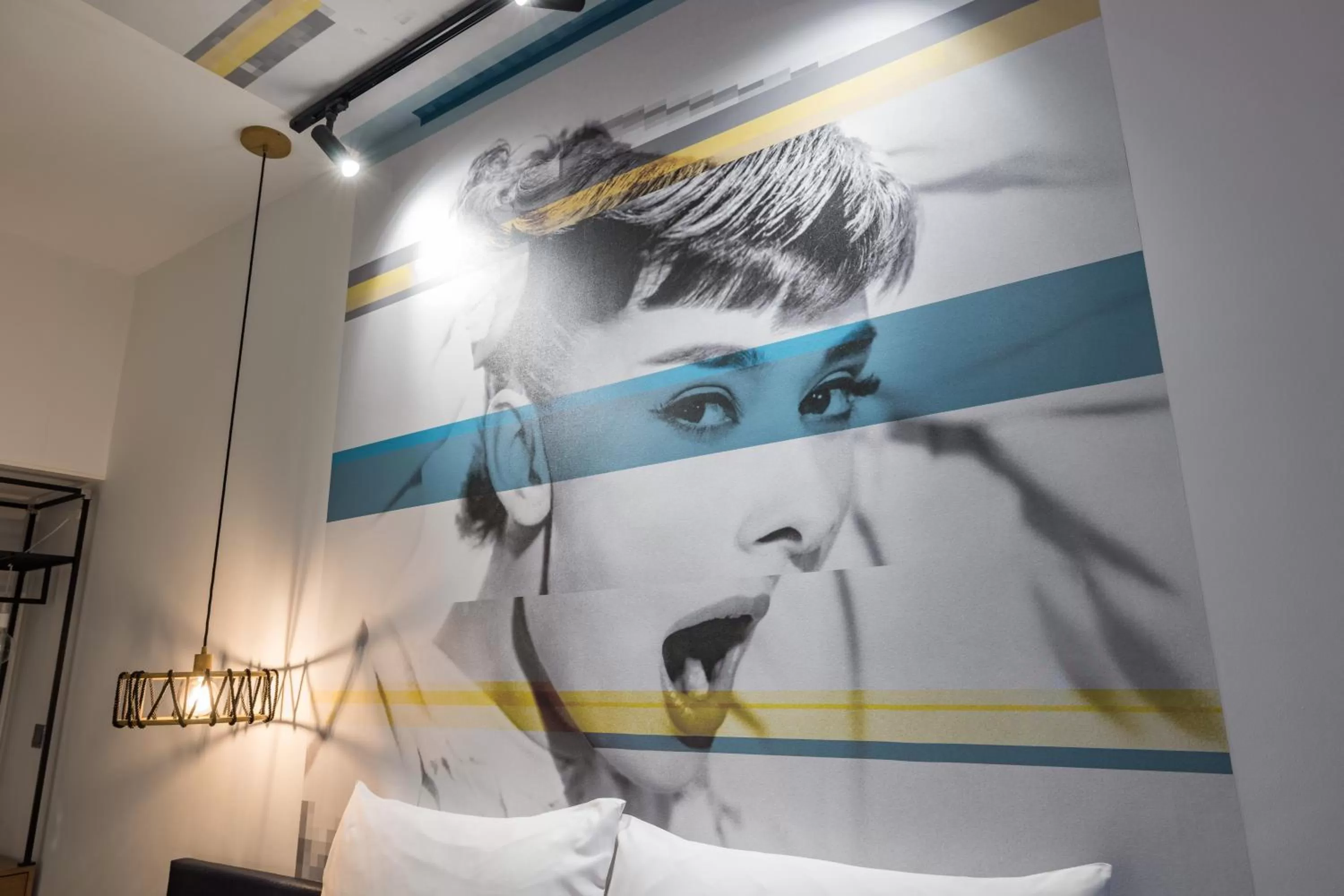 Decorative detail in Studio One Hotel