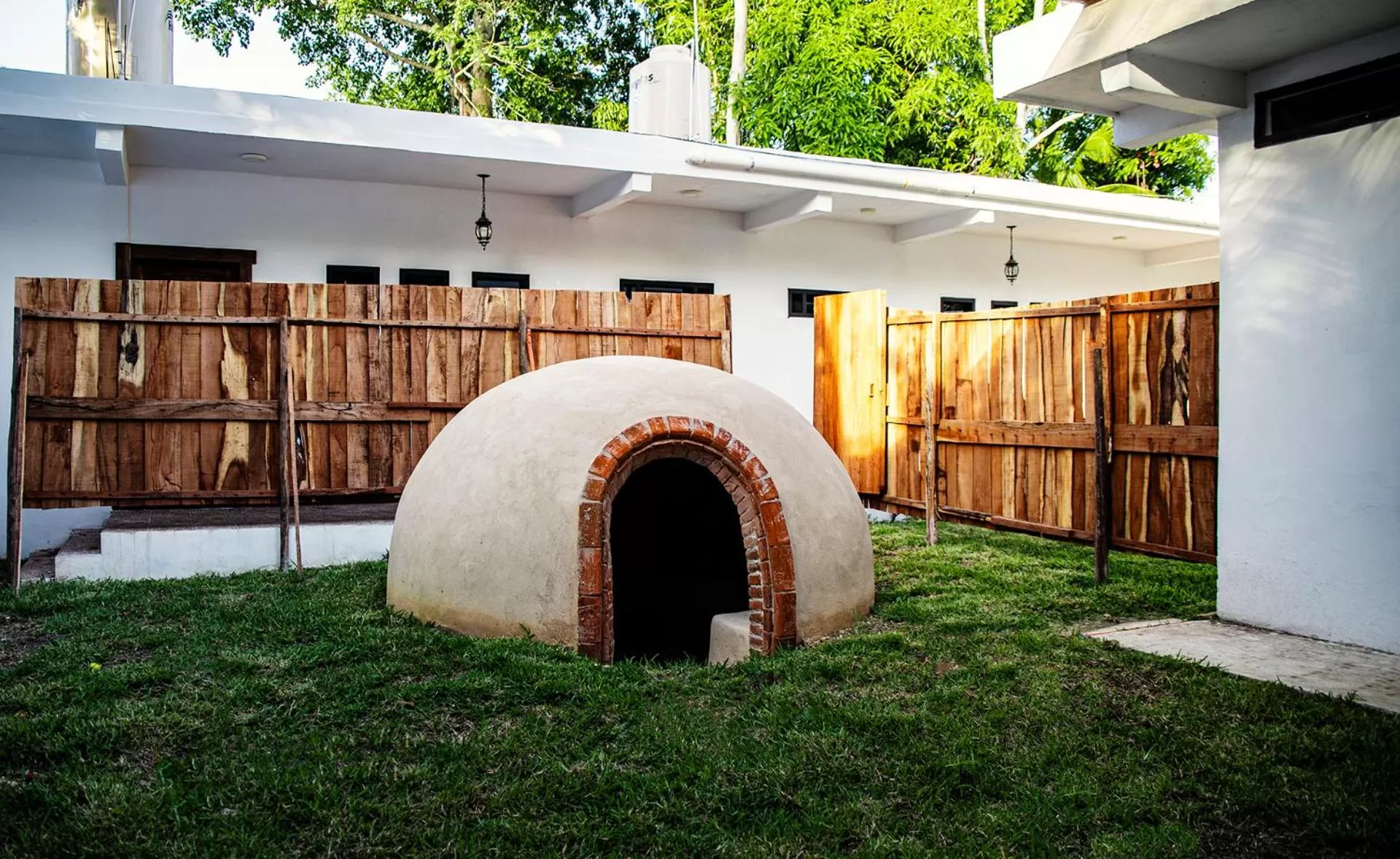Garden, Property Building in Hotel & Temazcal Bacalike