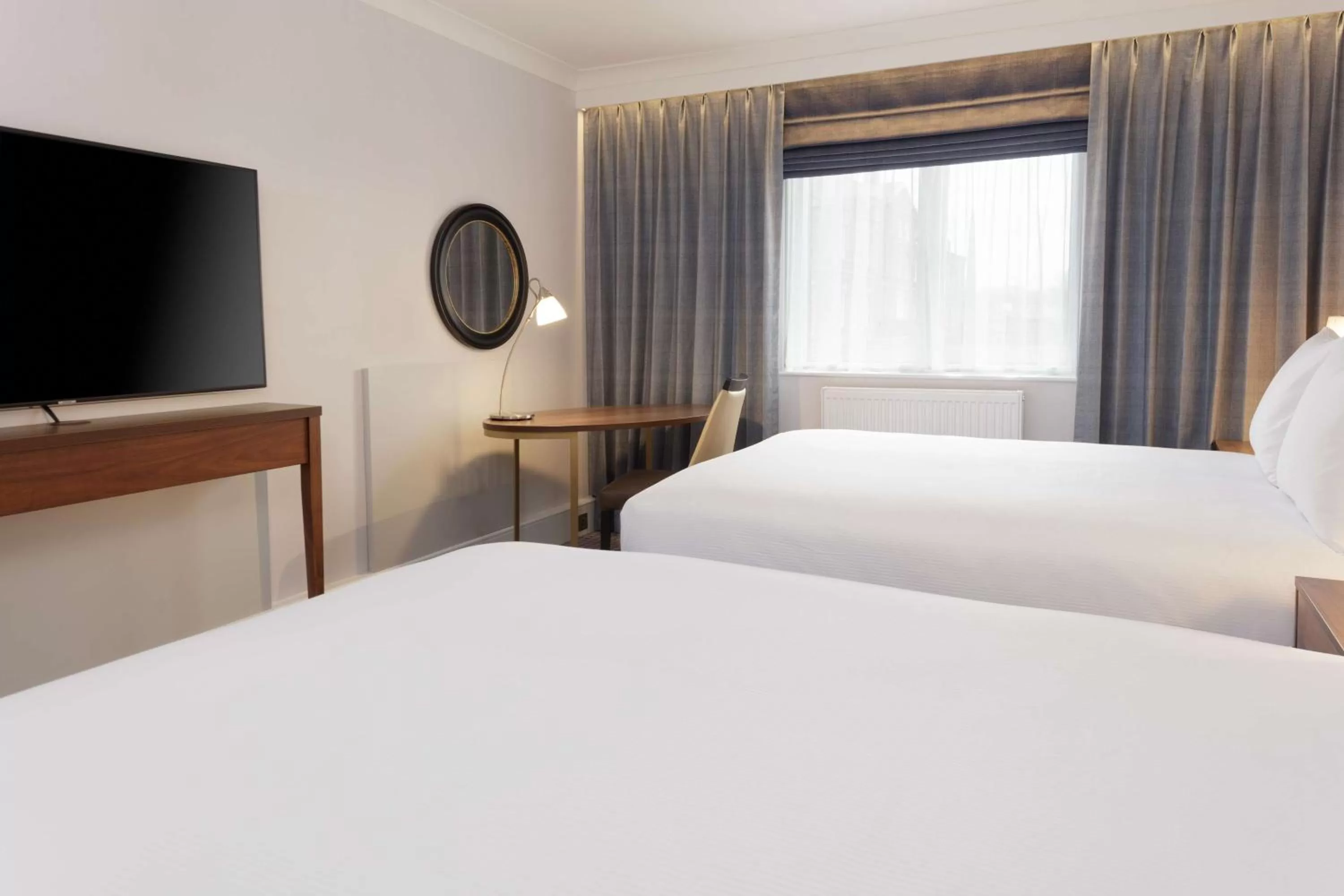Bedroom, Bed in DoubleTree by Hilton Stoke-on-Trent, United Kingdom