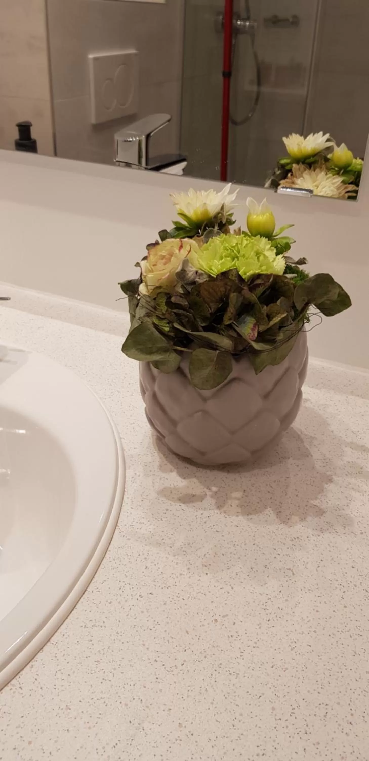 Decorative detail, Bathroom in Hotel Kick