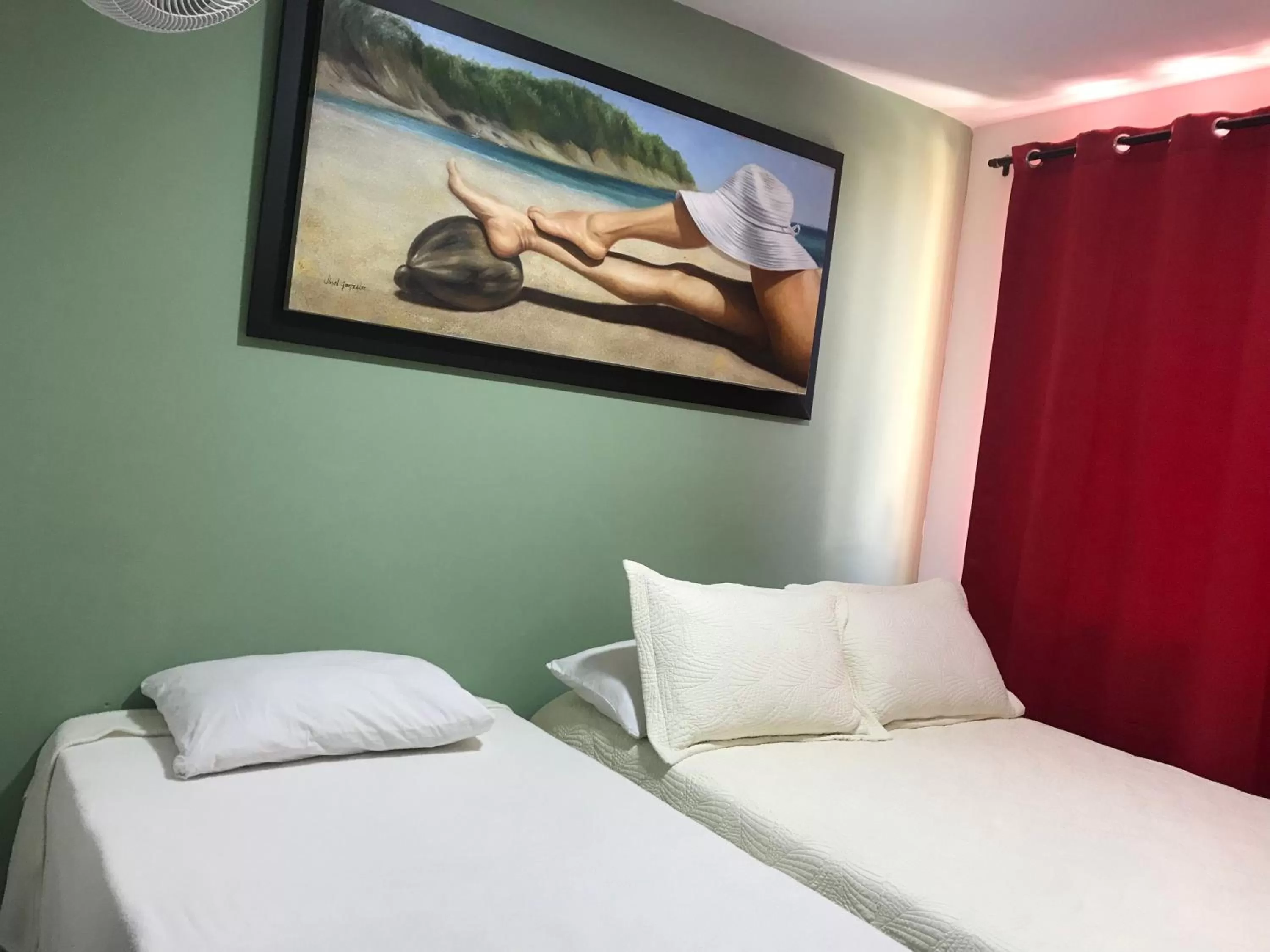 Bed in Jackuri Casa Hospedaje