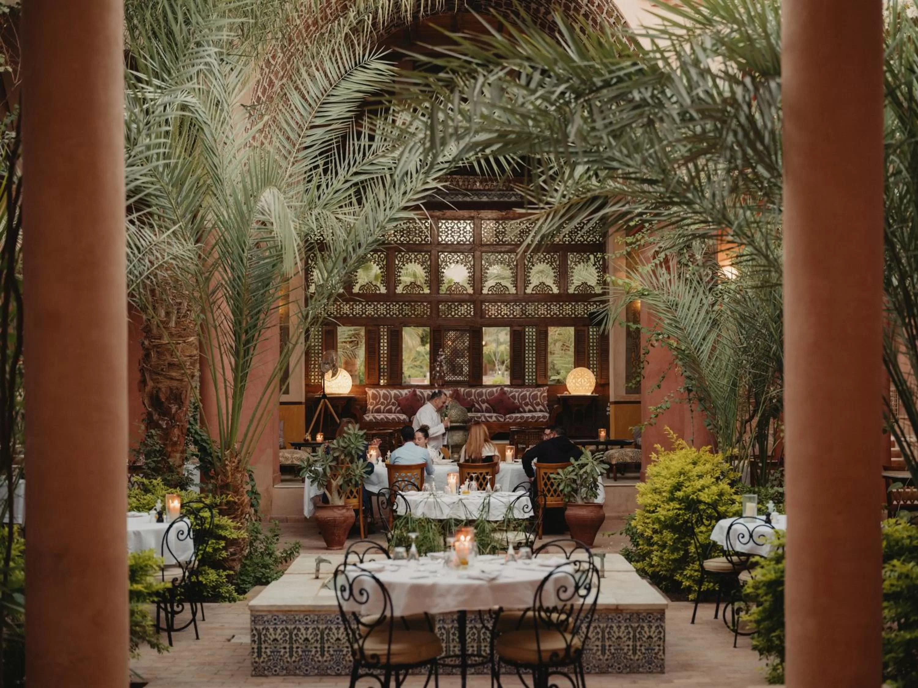 Restaurant/places to eat in Al Moudira Hotel