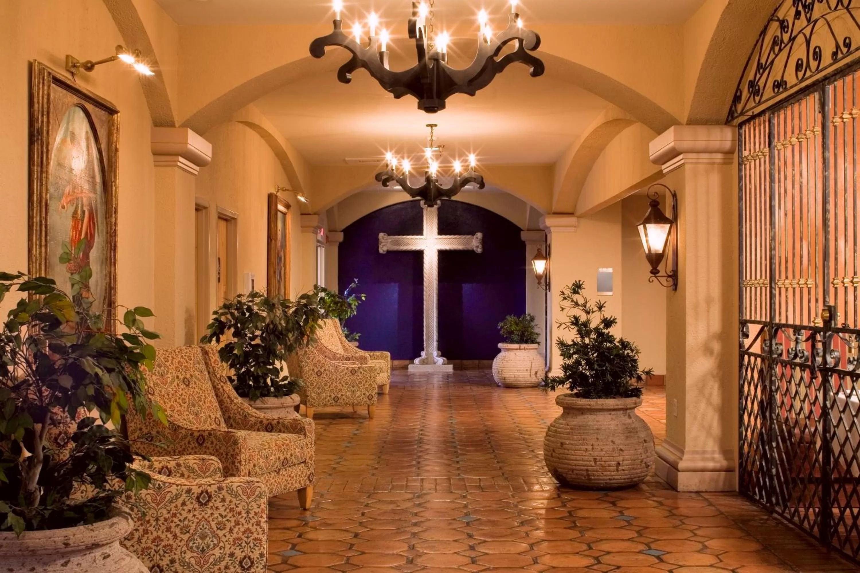 Lobby or reception in Hotel Encanto de Las Cruces