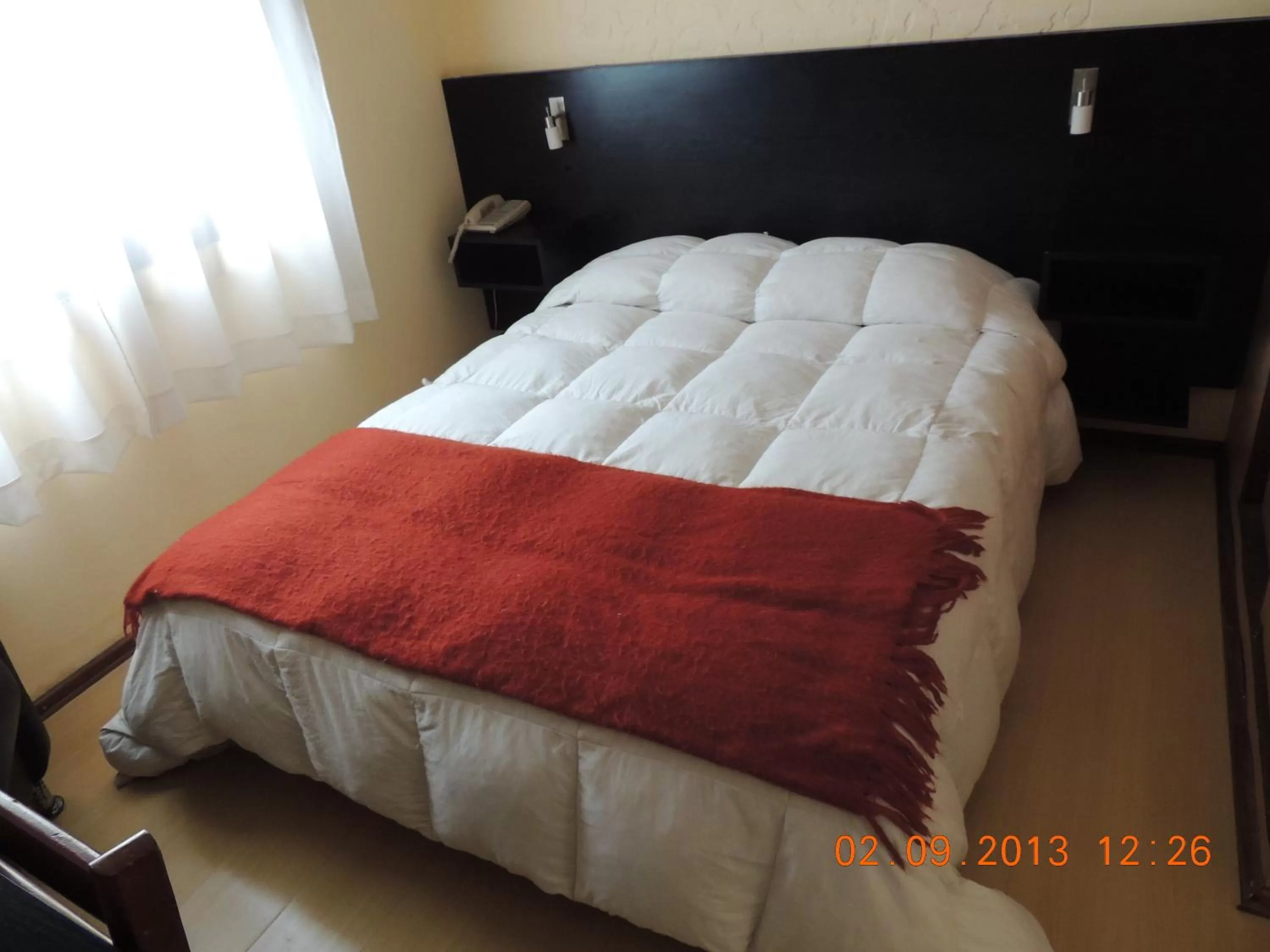Bed in Hotel Internacional