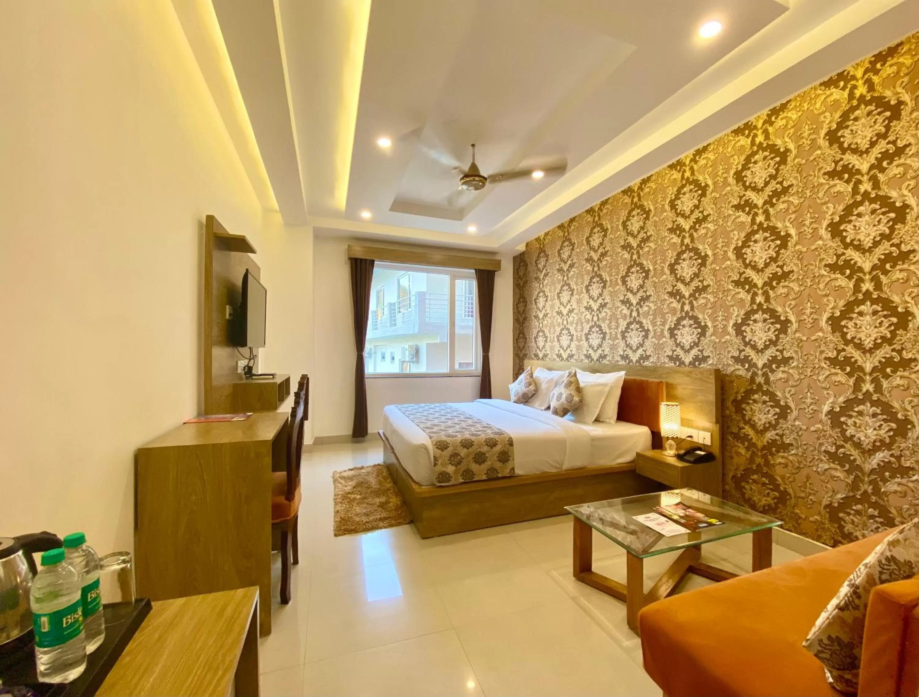 Photo of the whole room, Bed in Arogyadham Wellness Retreat