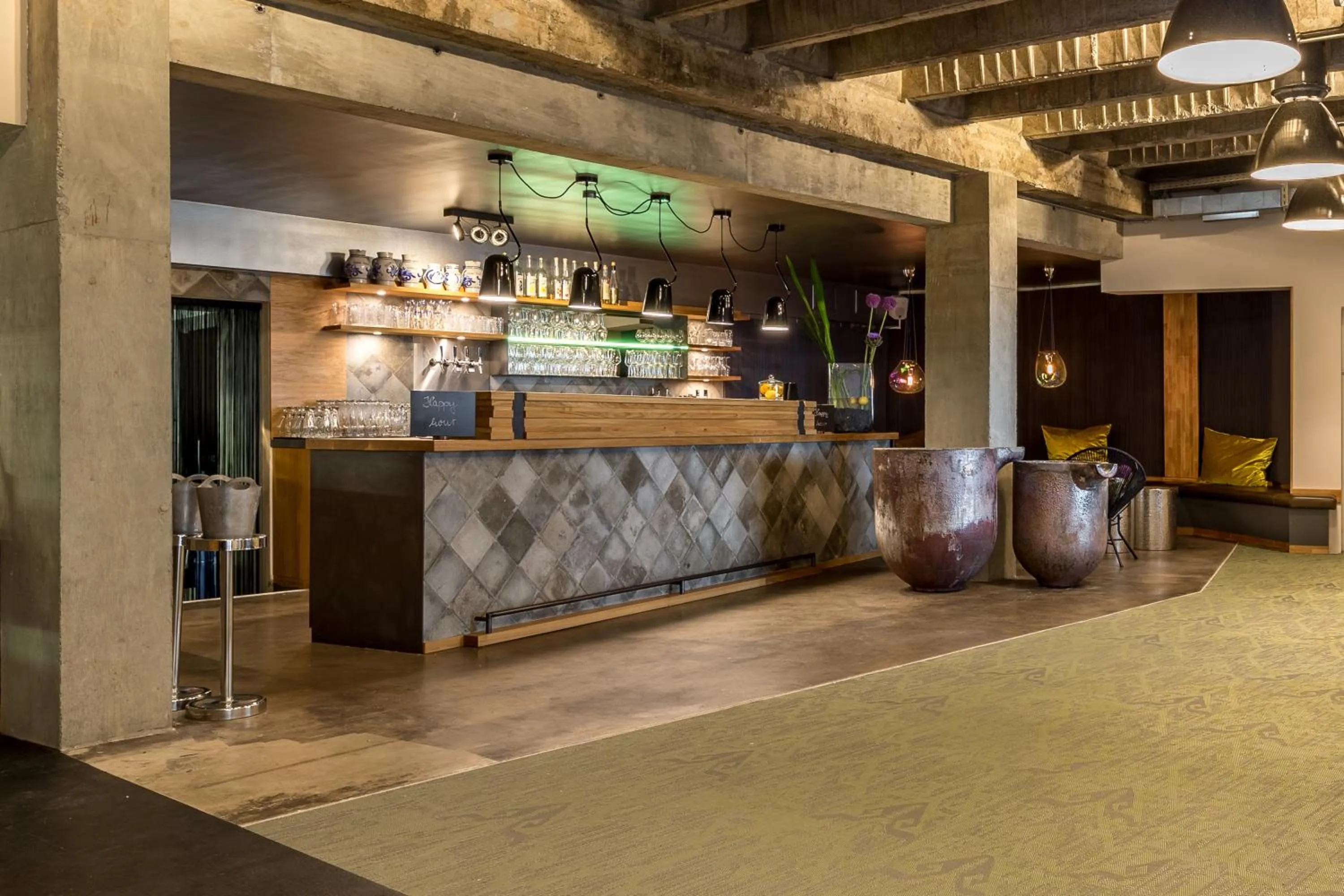 Lobby or reception in Hotel Schöne Aussicht