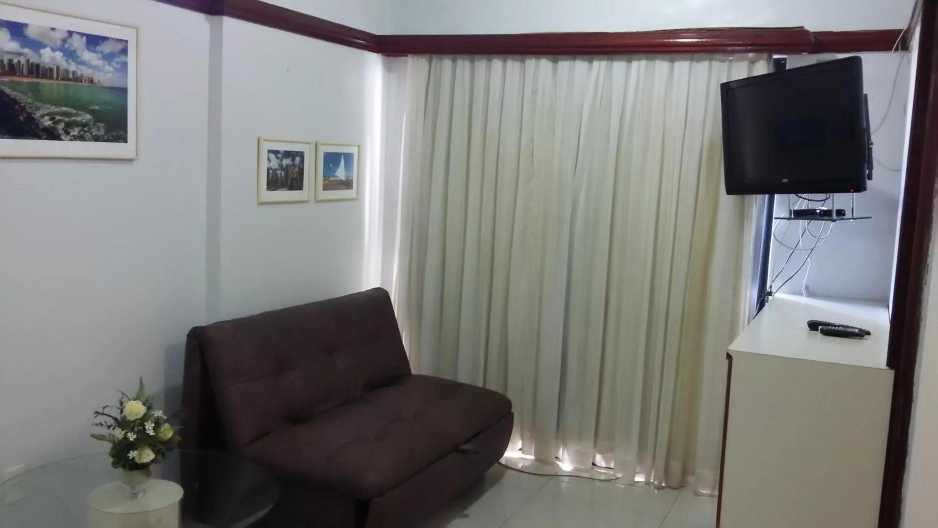 Living room in Villa Costeira Beira Mar