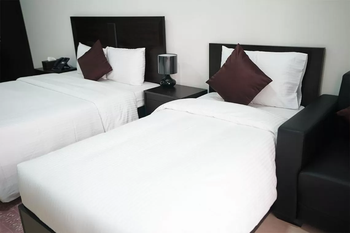 Bed in Aurak Guest House