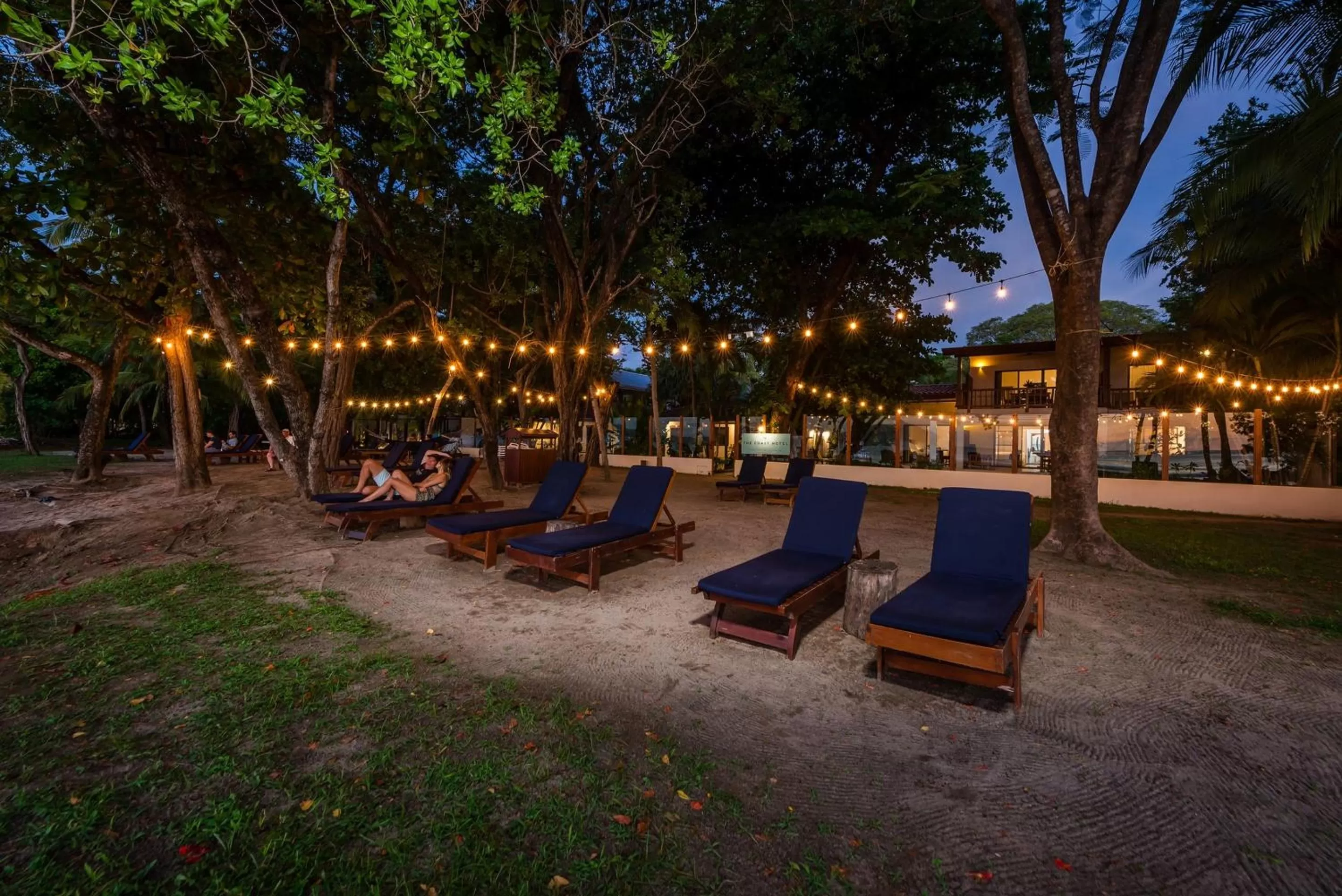 Night in The Coast Beachfront Hotel