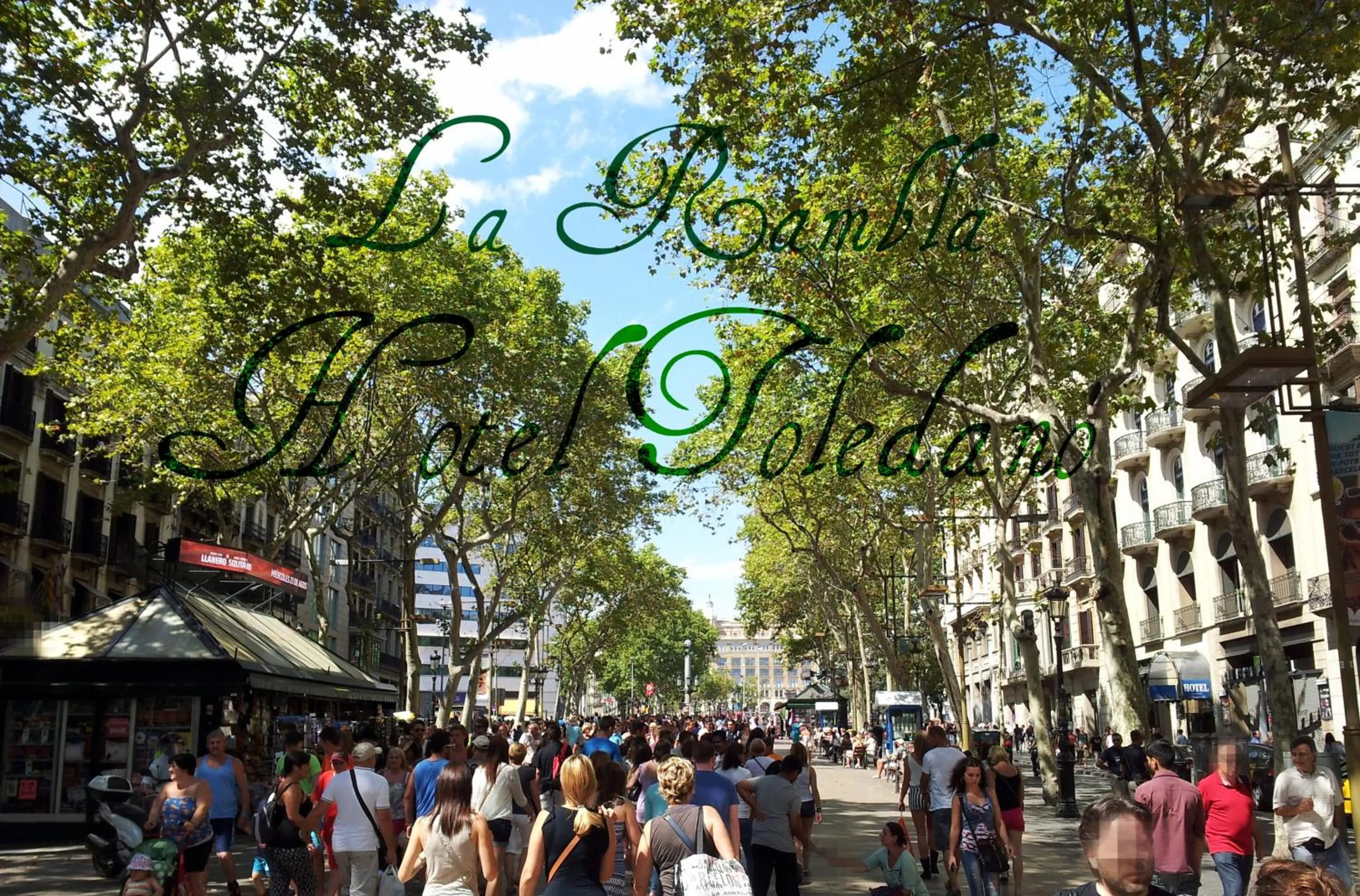 Facade/entrance in Hotel Toledano Ramblas