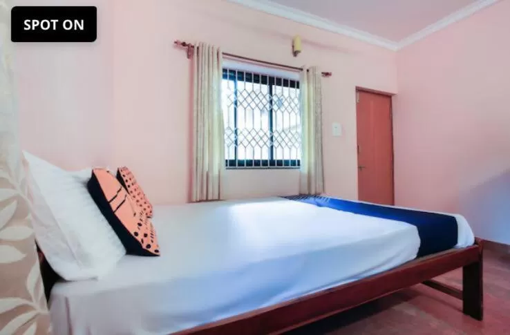 Bed in God's Gift Guest House