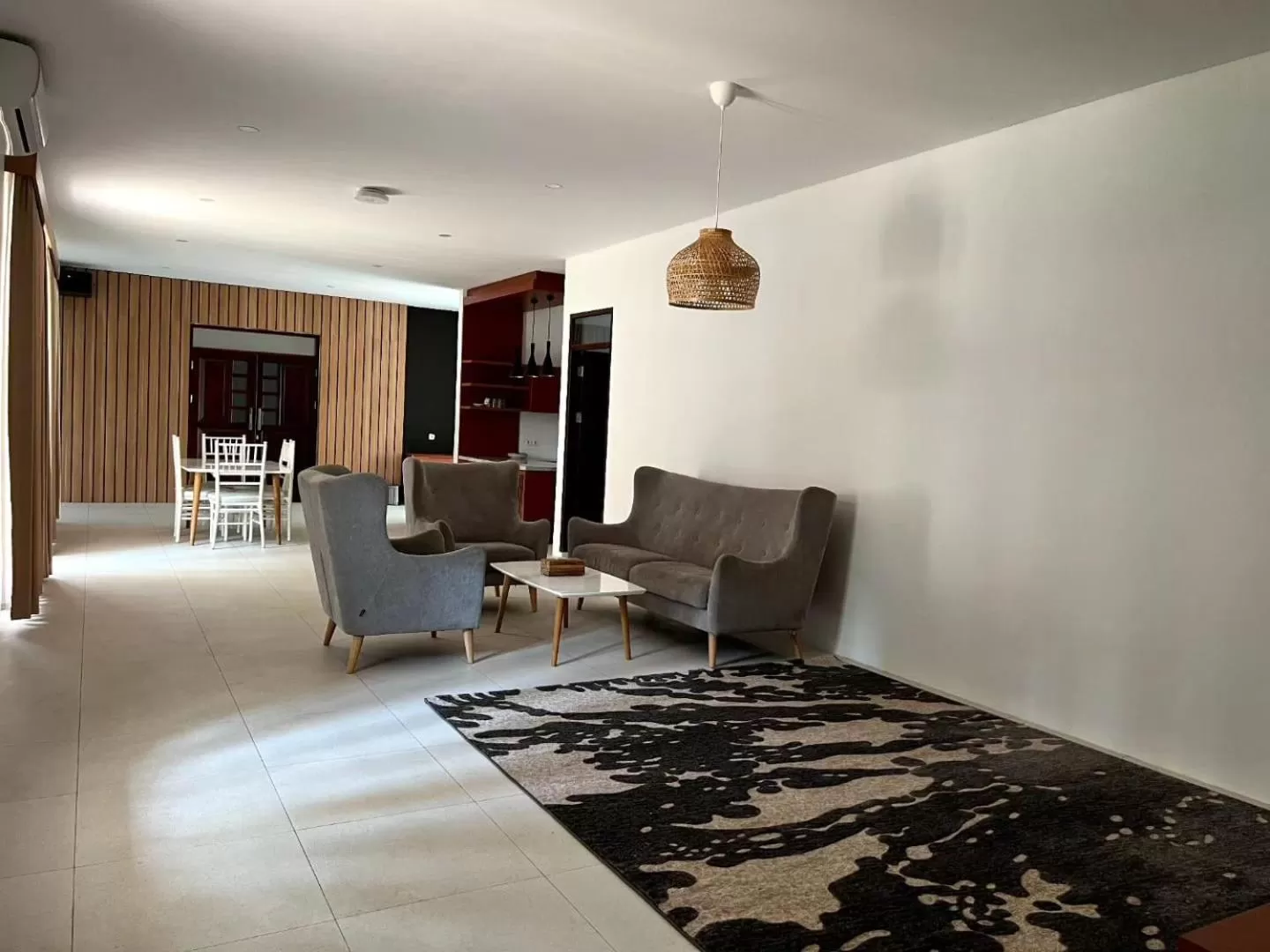 Living room in Jatiluhur Valley Resort