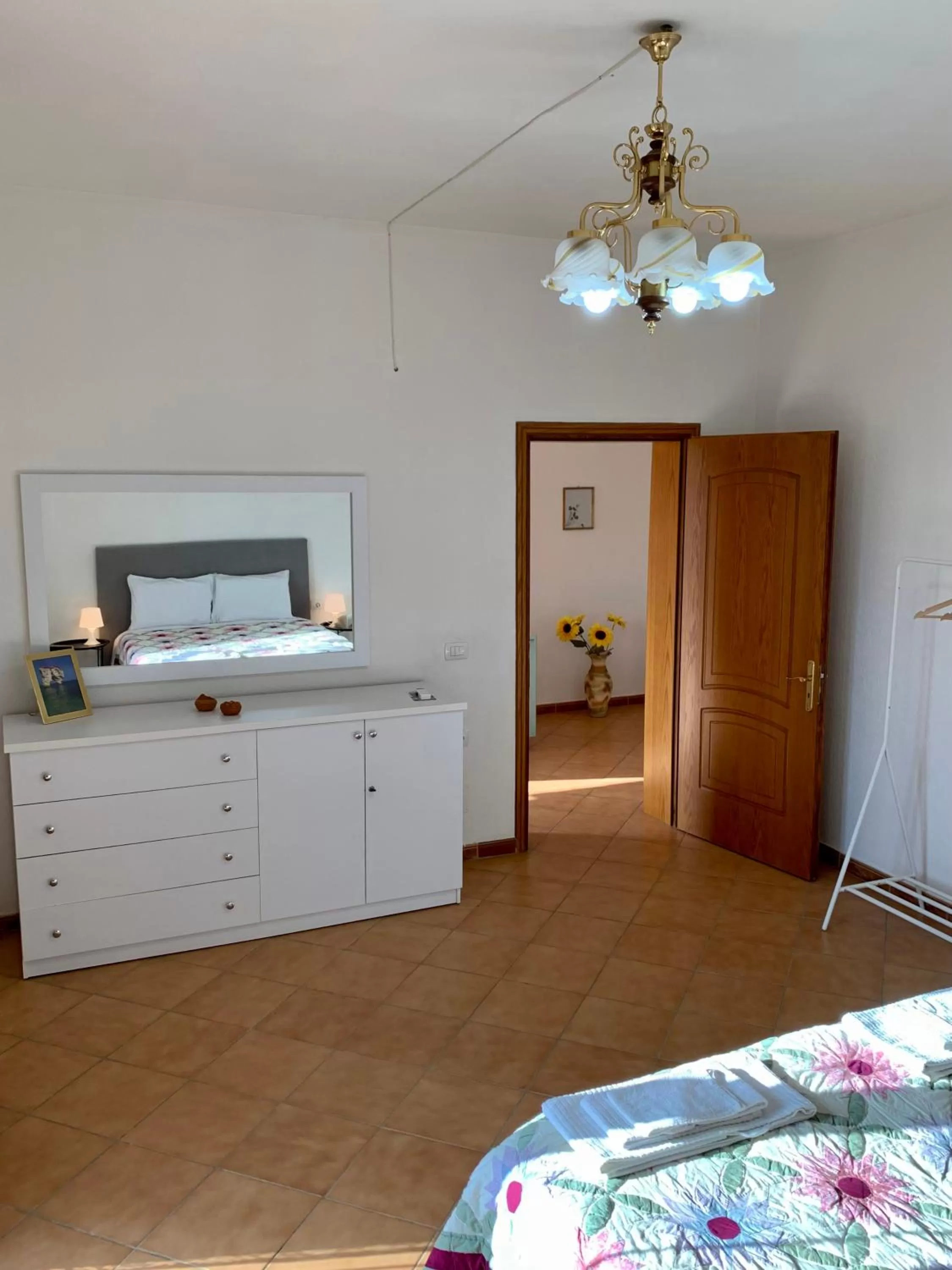 Bedroom, Kitchen/Kitchenette in Guesthouse Villa Rosa Berat