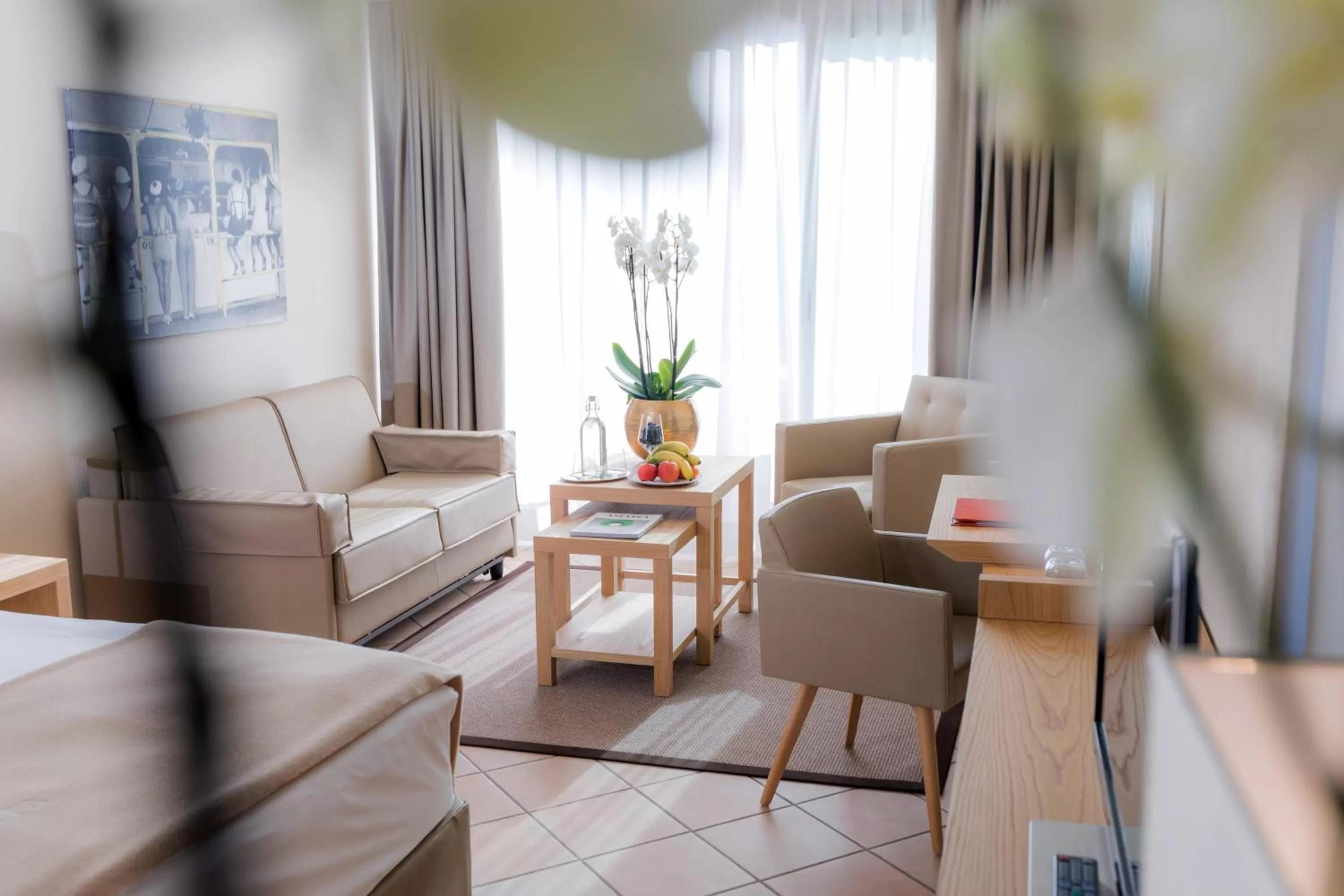 Living room in Parkhotel Delta, Wellbeing Resort