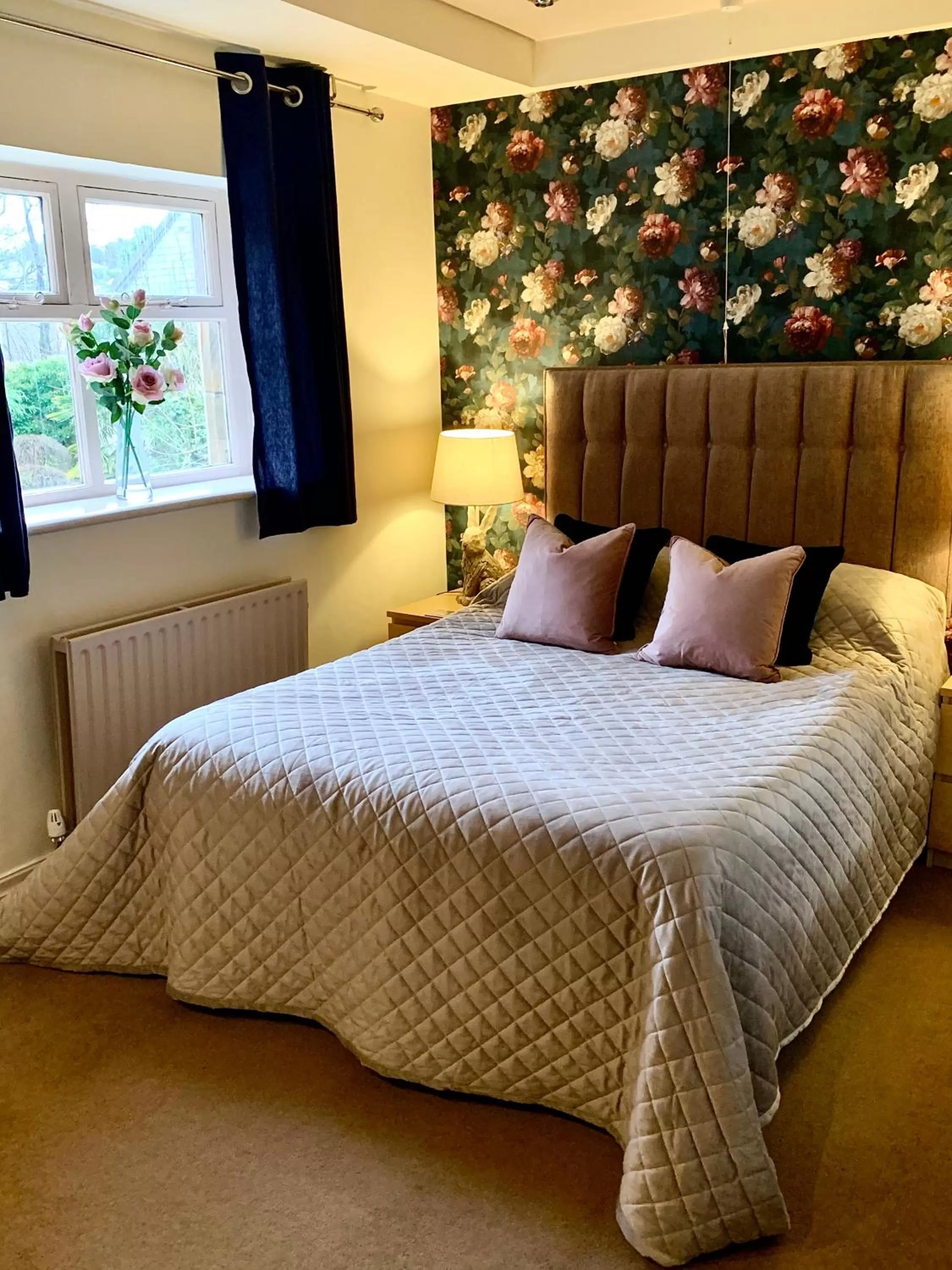 Bed in Rosehill House Hotel