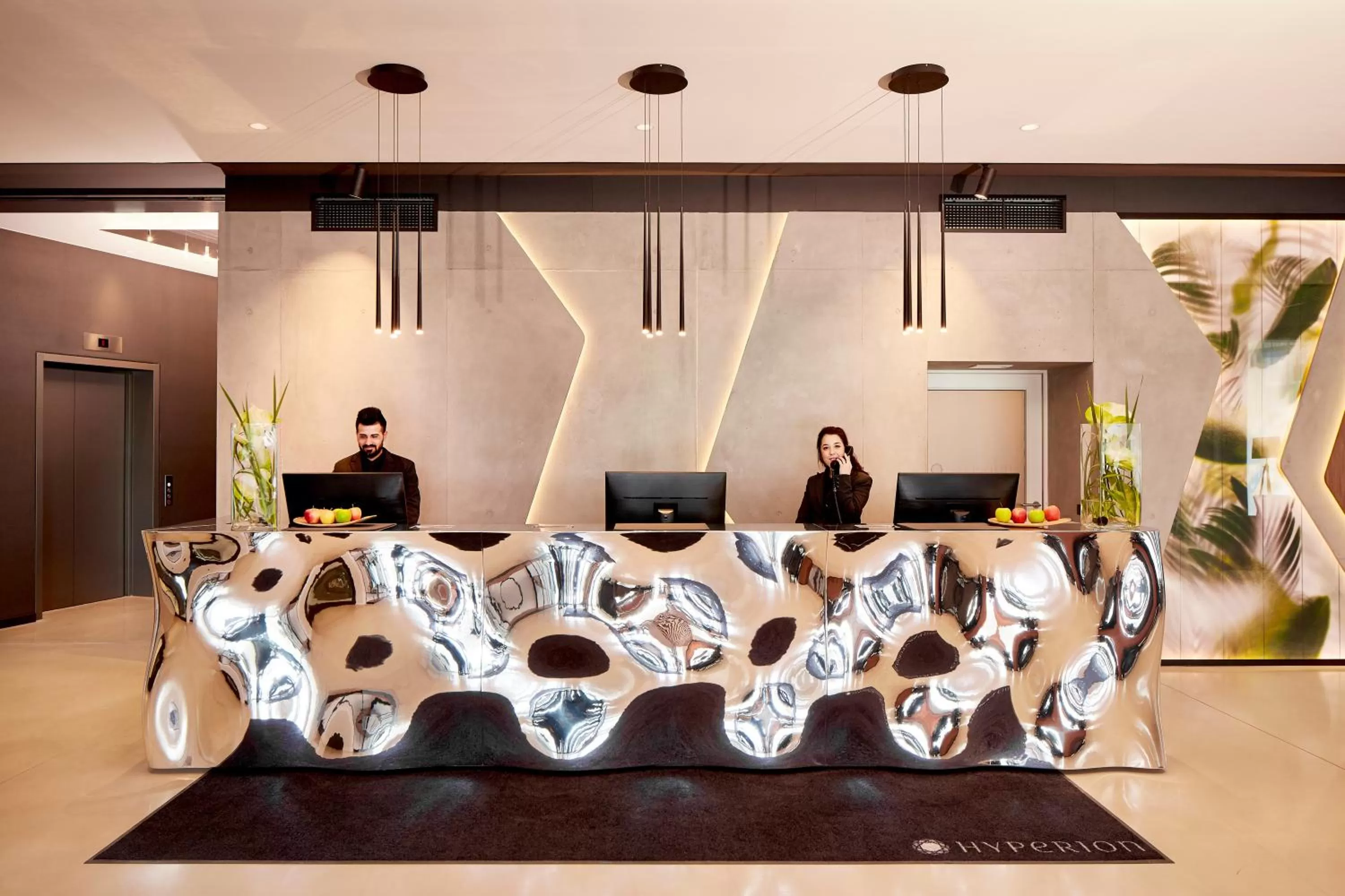 Lobby or reception in HYPERION Hotel München