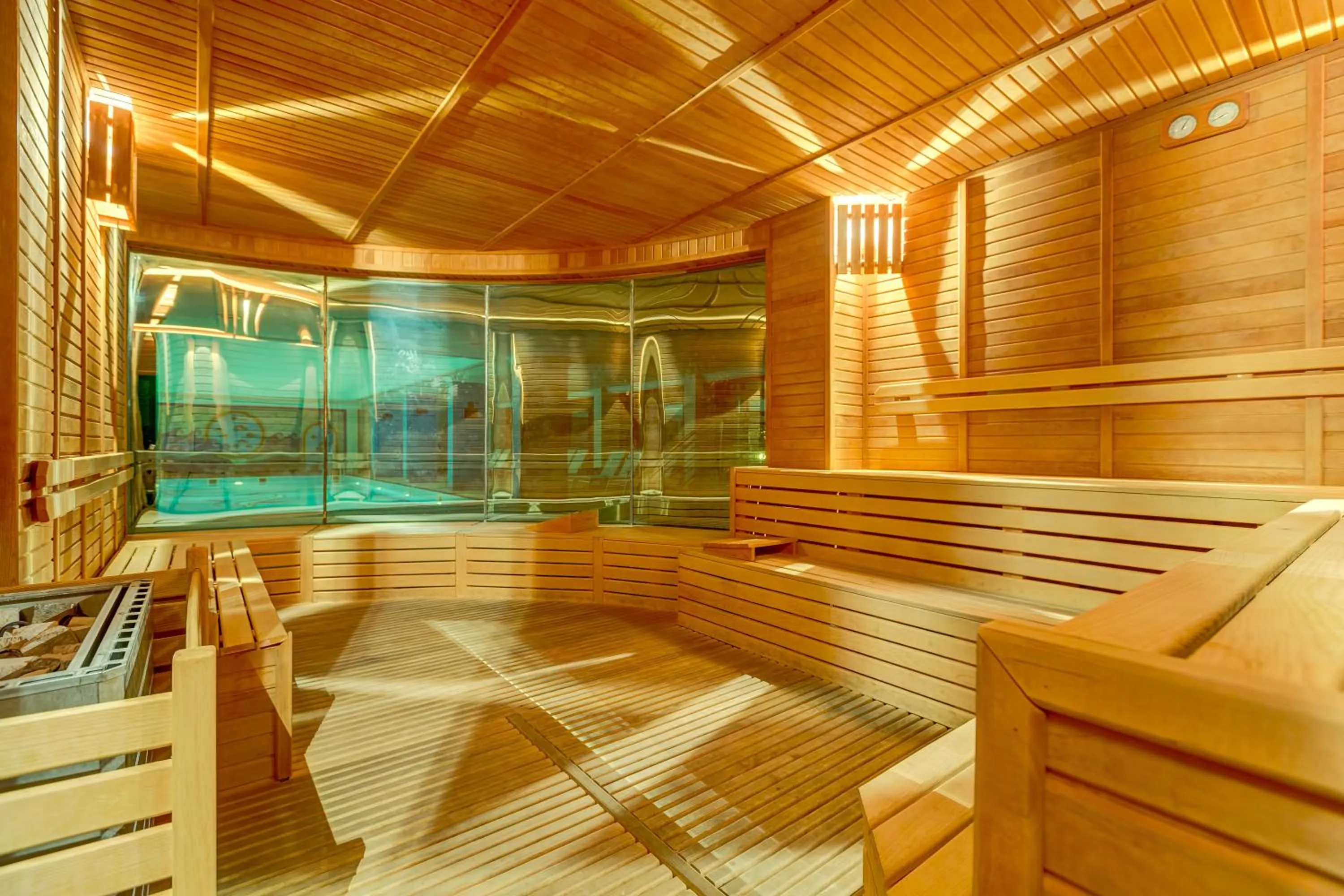 Sauna in Buyuk Abant Hotel
