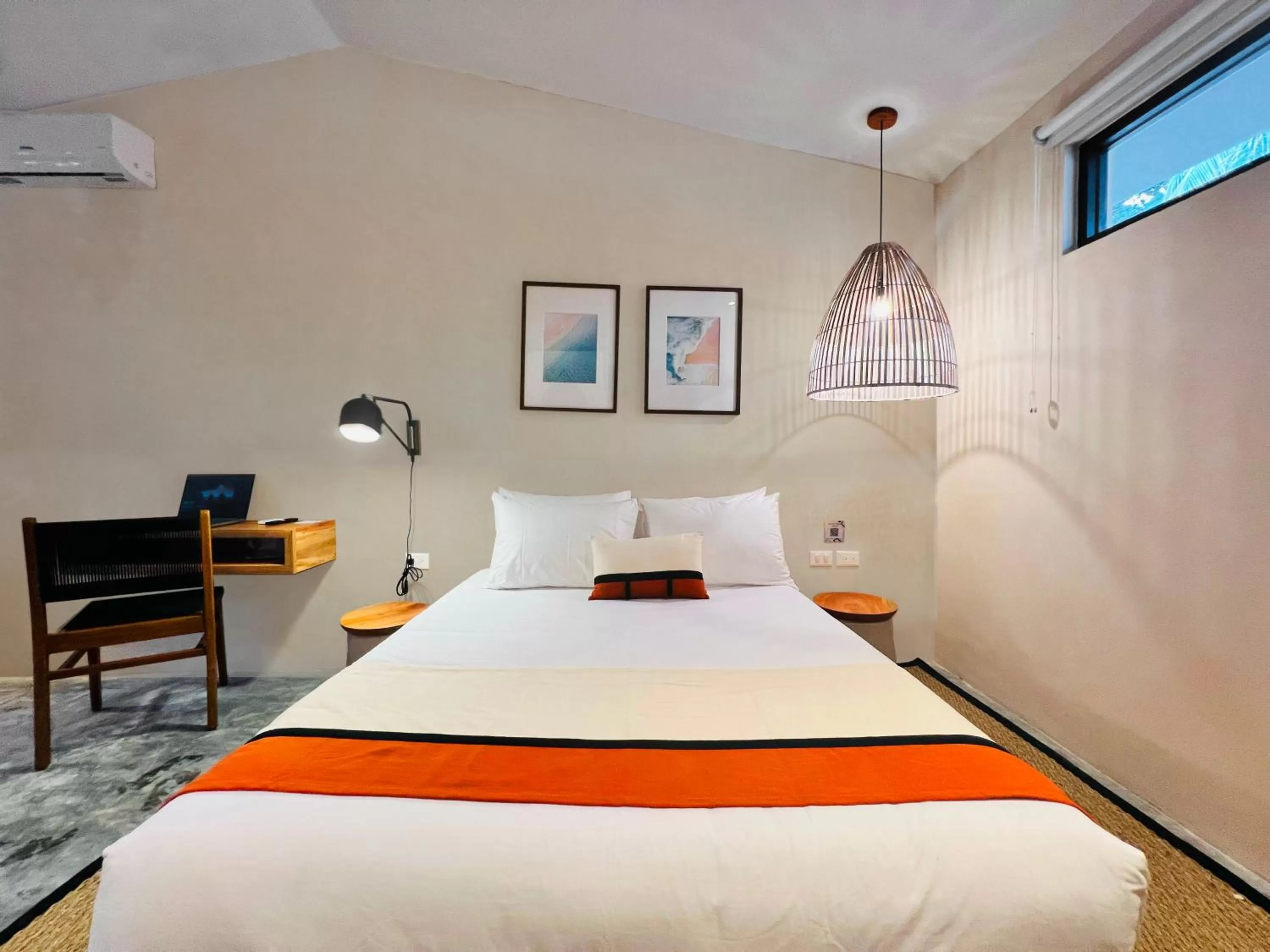 Bedroom, Bed in Hotel Aalada Playa del Carmen