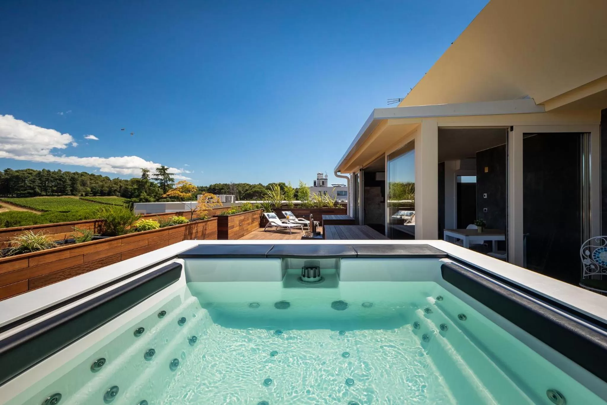 Hot Tub in Hotel Porec