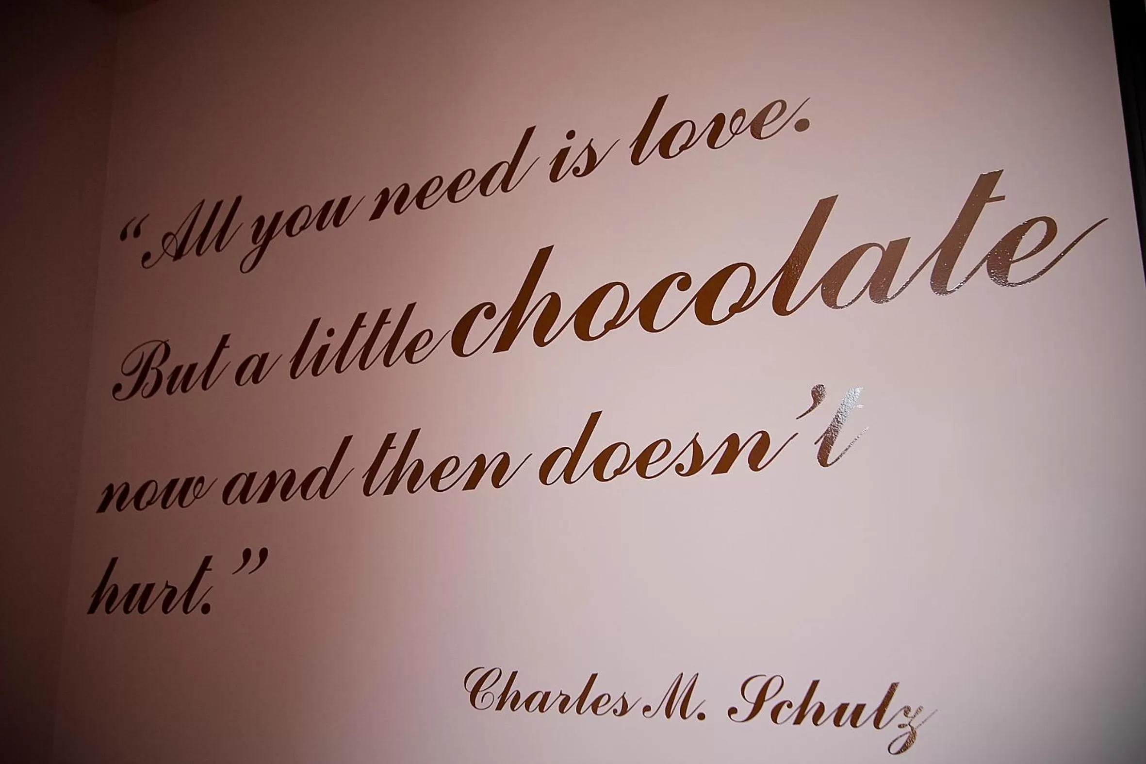 Decorative detail in Hotel Fabrica do Chocolate