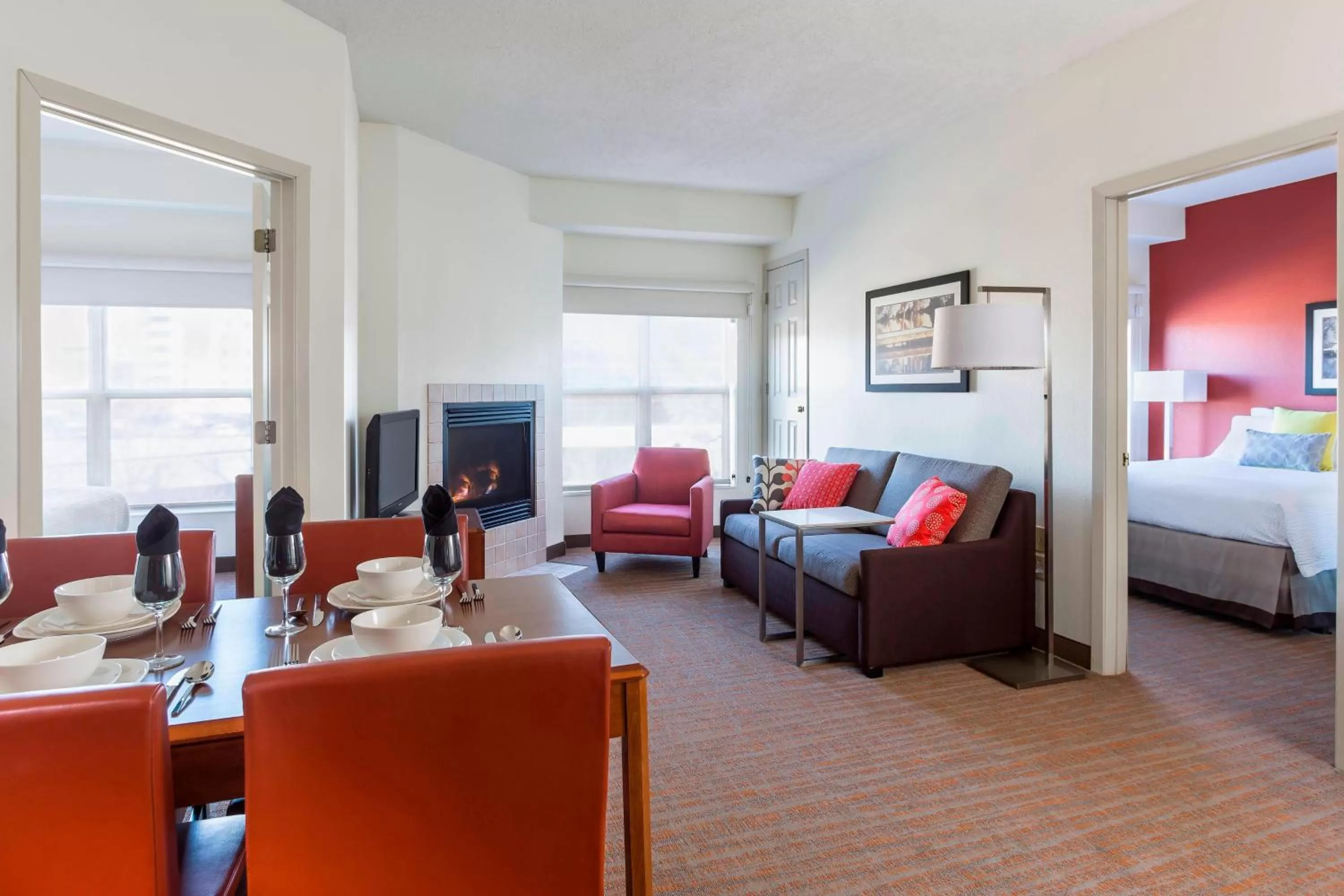 Two-Bedroom Suite in Residence Inn by Marriott Bloomington by Mall of America