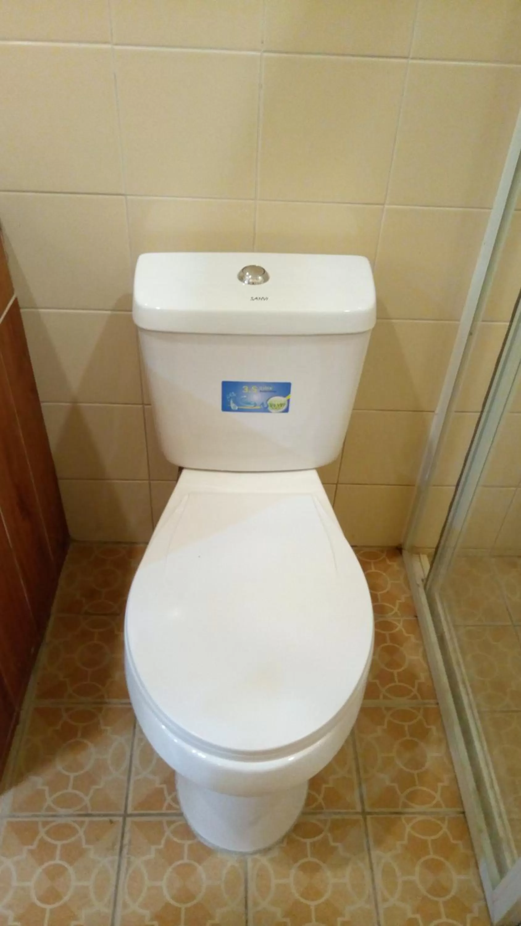 Toilet in Hotel Casa Teofista