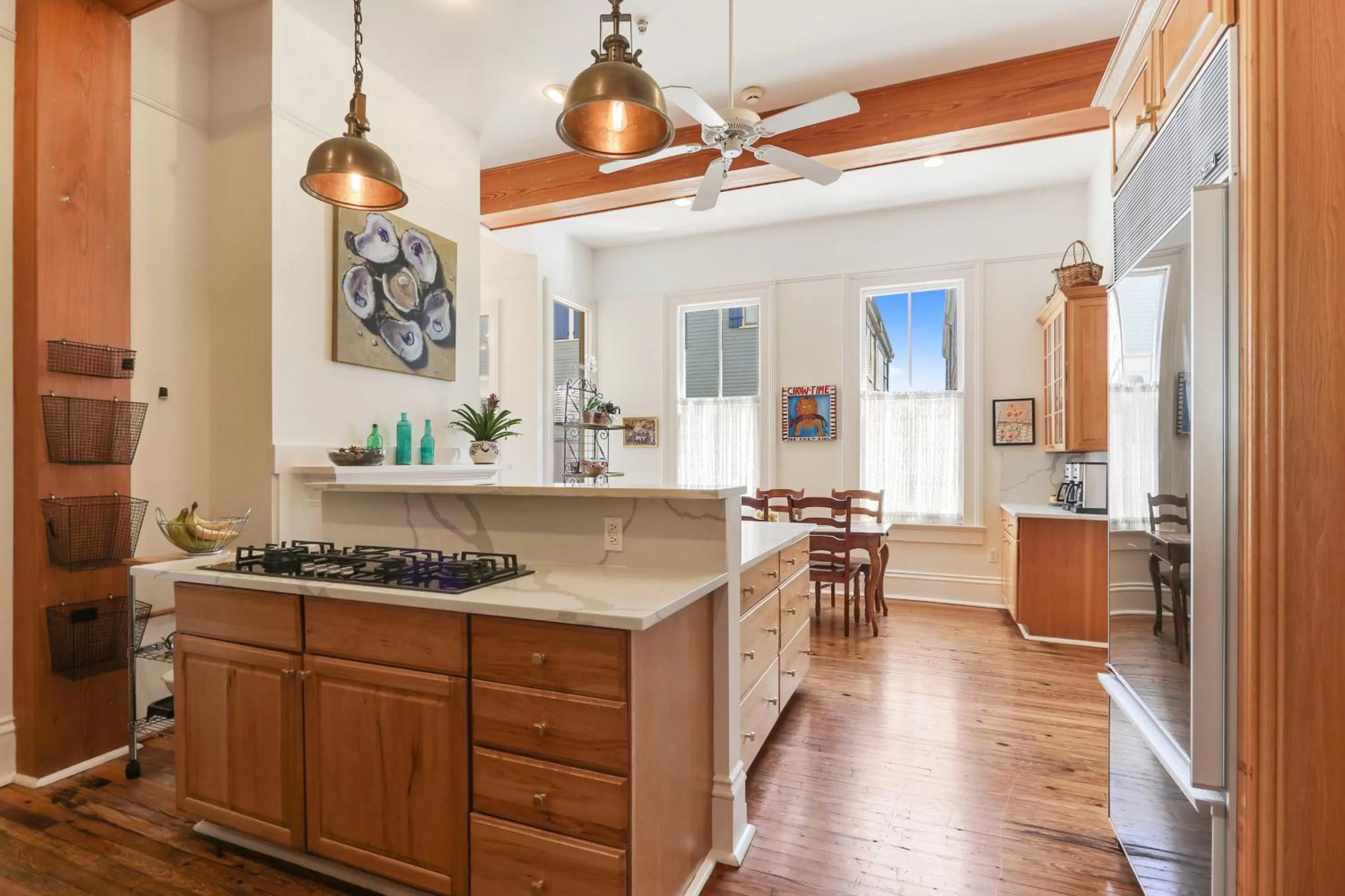 Kitchen or kitchenette in Maison Perrier Bed & Breakfast