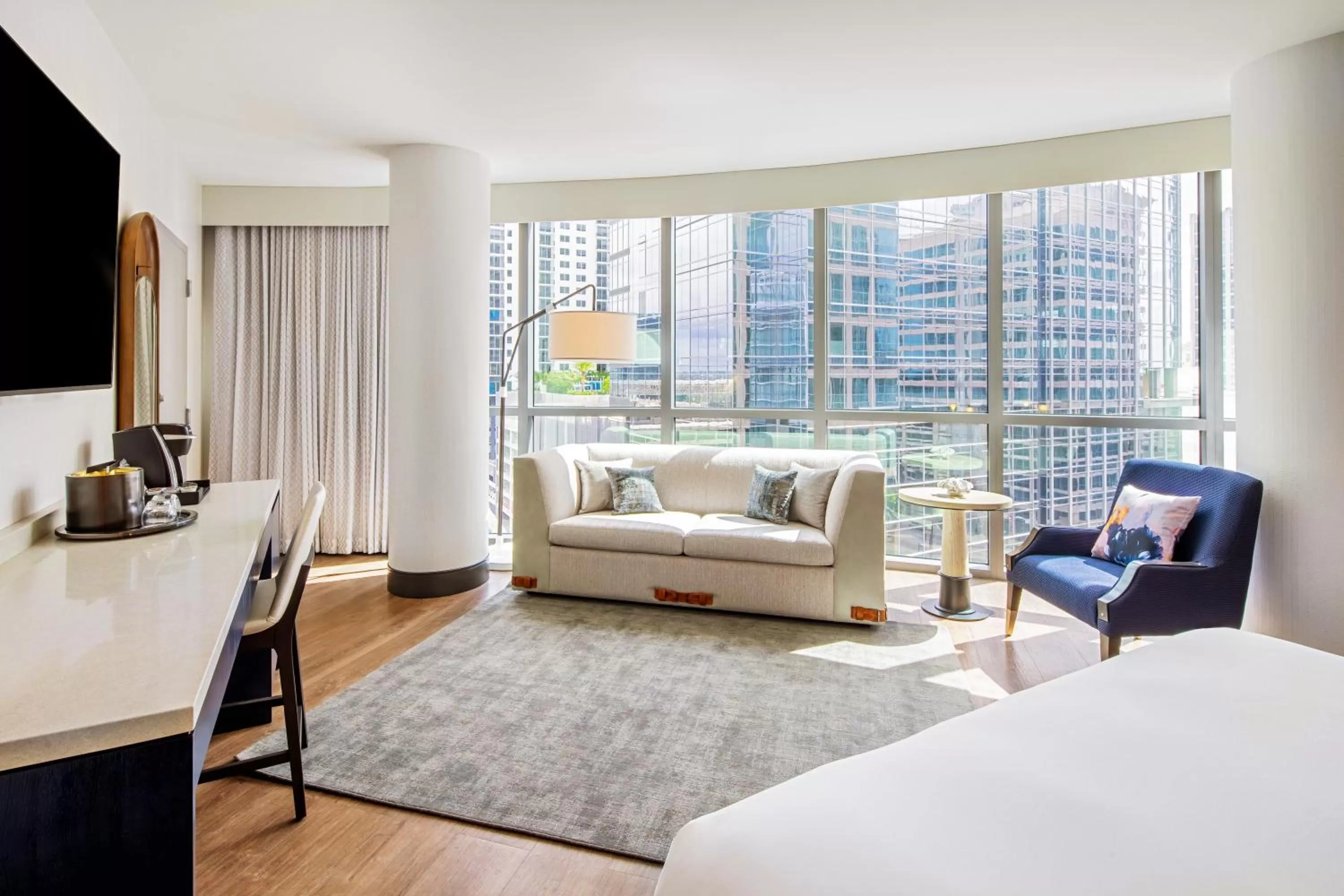 Photo of the whole room, Bed in Hyatt Centric Las Olas Fort Lauderdale