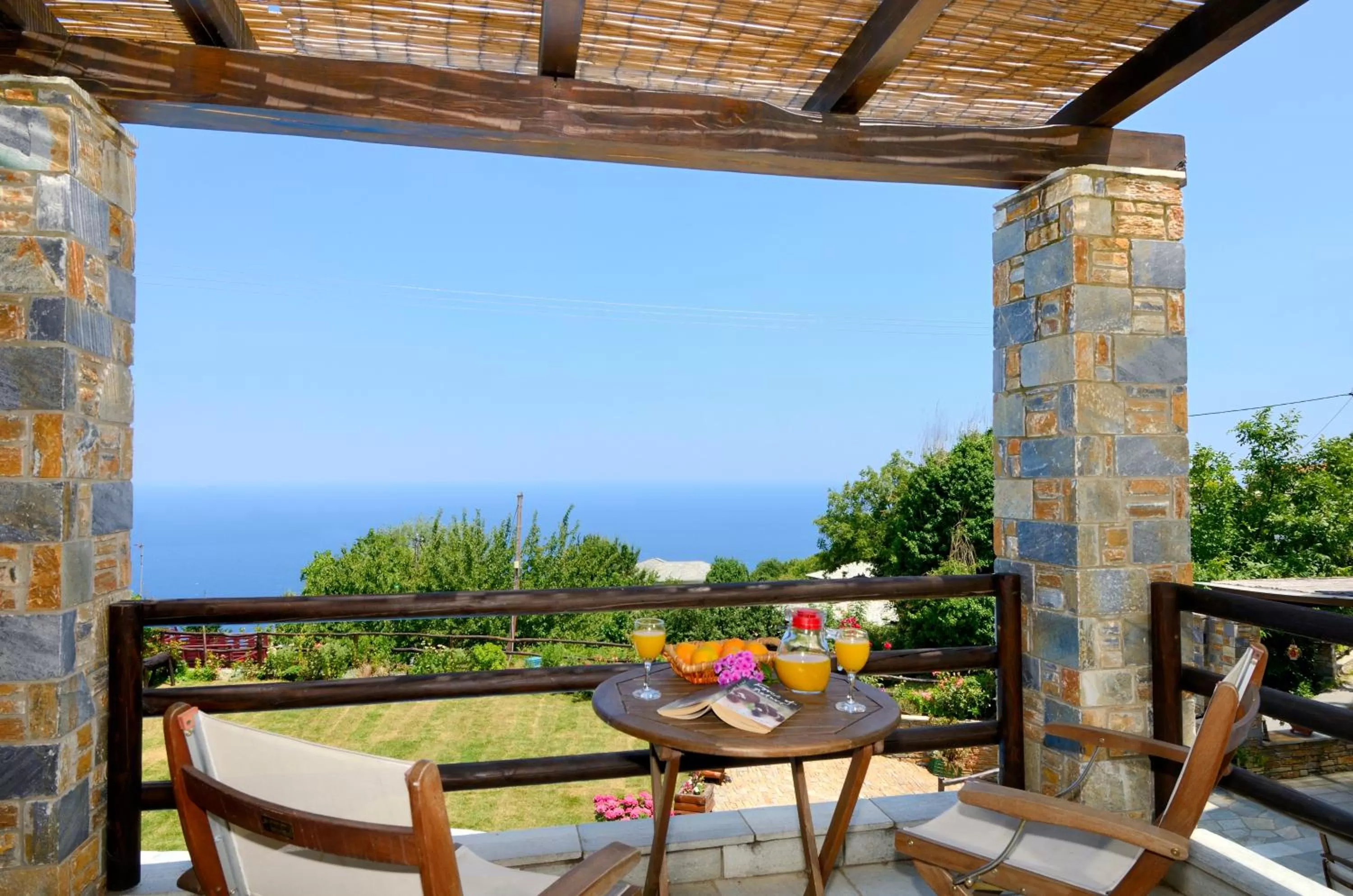 Balcony/Terrace in Hotel Zagora