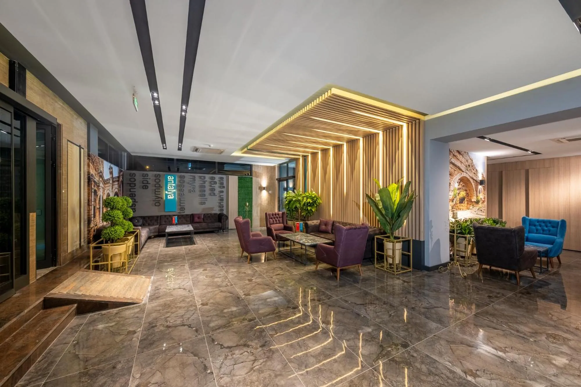 Lobby or reception in Anelli Hotel