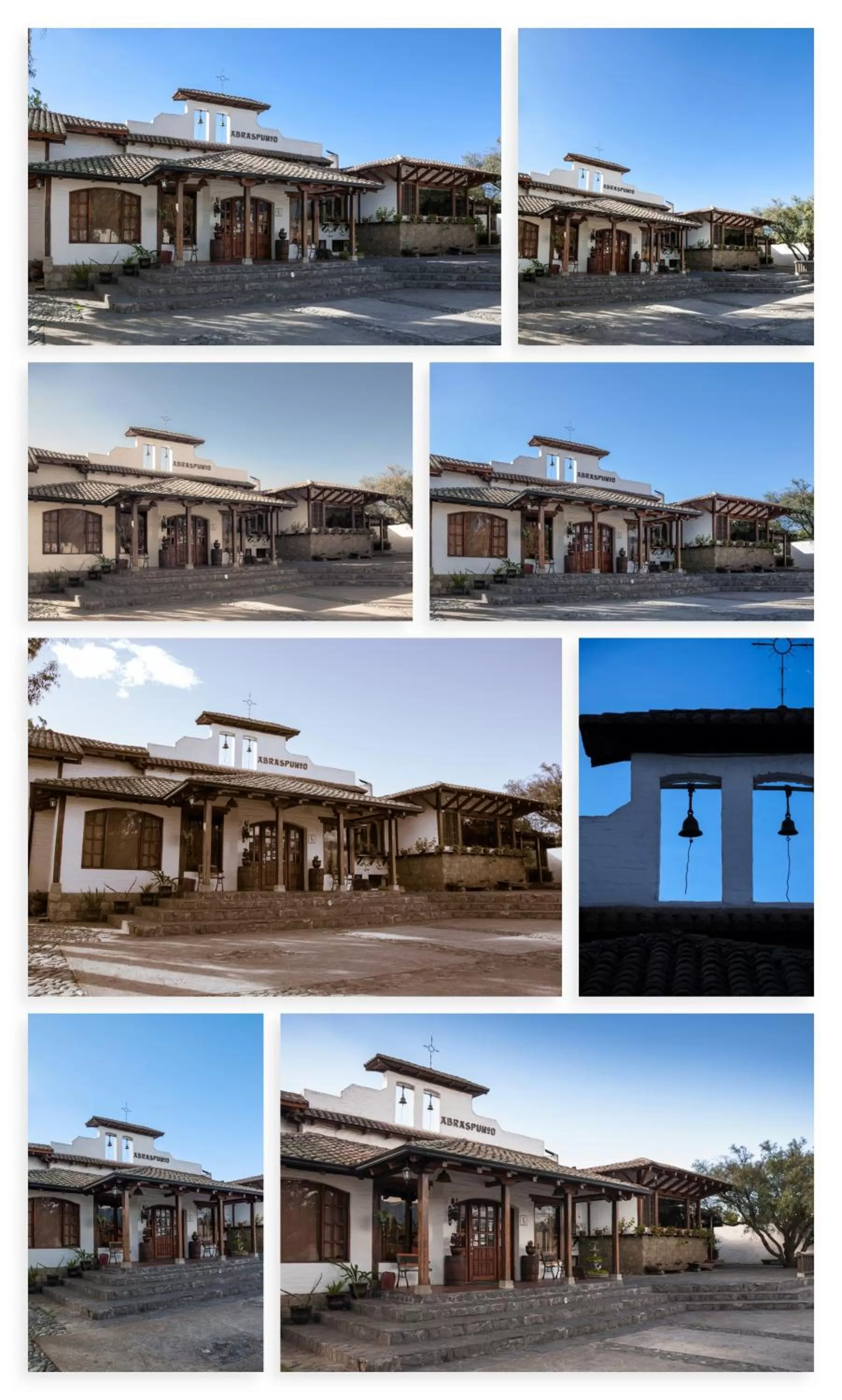Facade/entrance in Hotel Hacienda Abraspungo