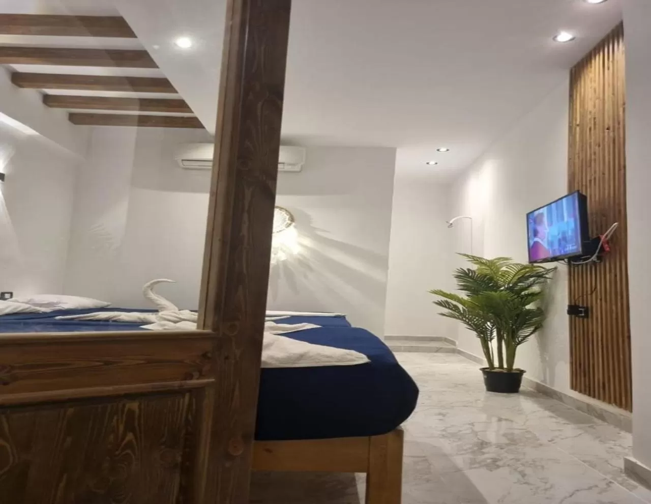 Bed in Penguin Village Dahab