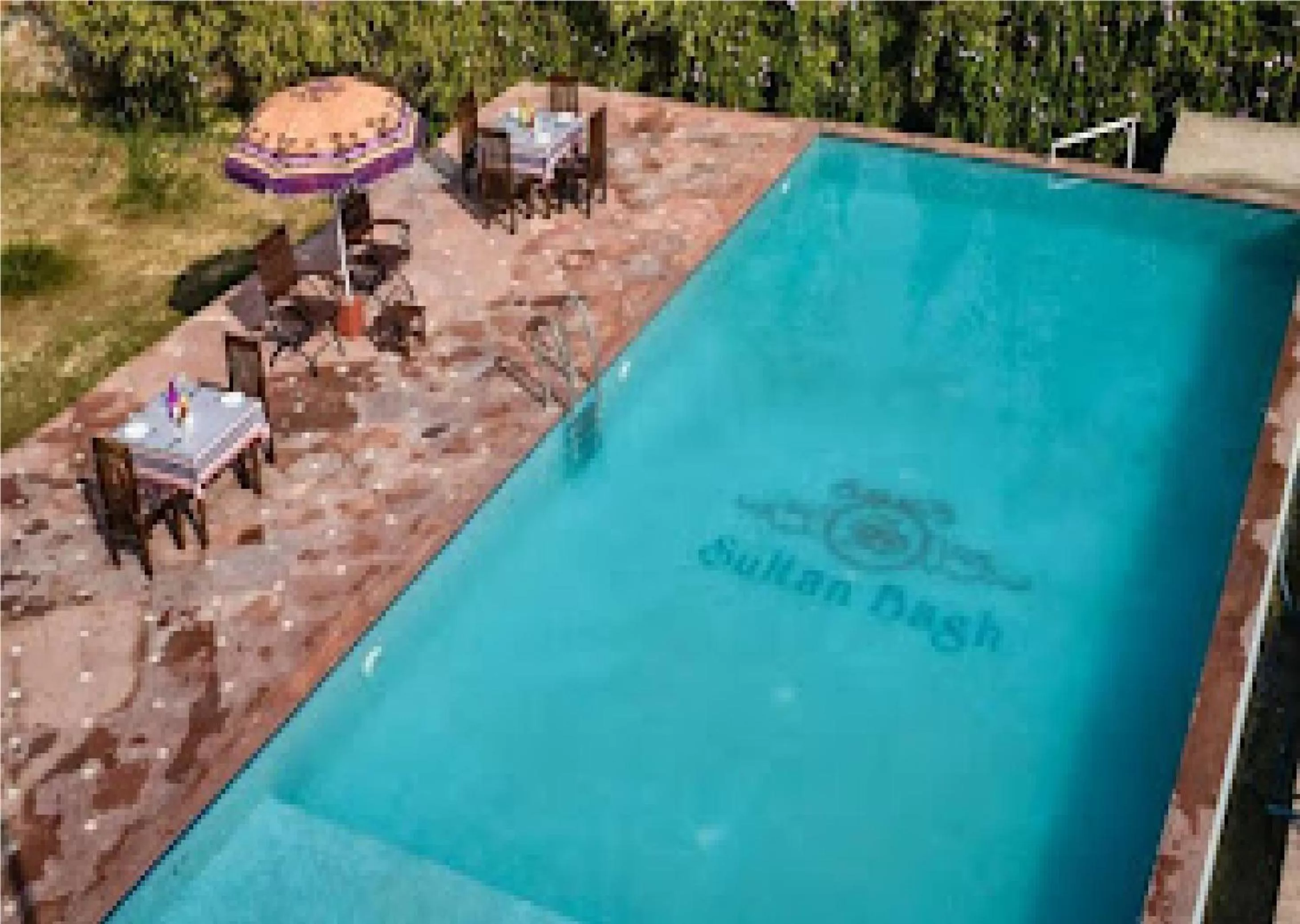 Pool View in Sultan Bagh Resort by The Sky Imperial