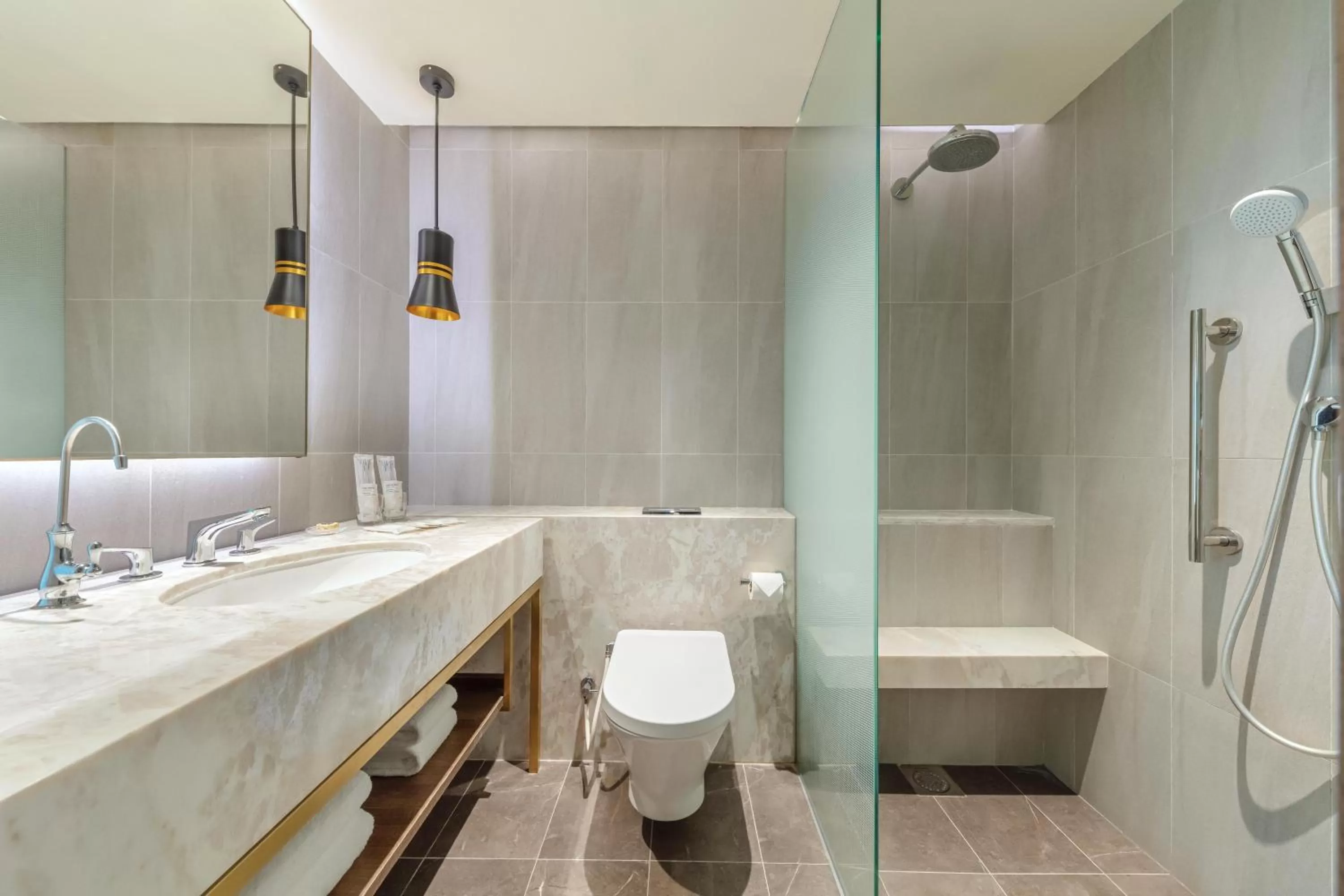 Bathroom in PARKROYAL on Beach Road, Singapore