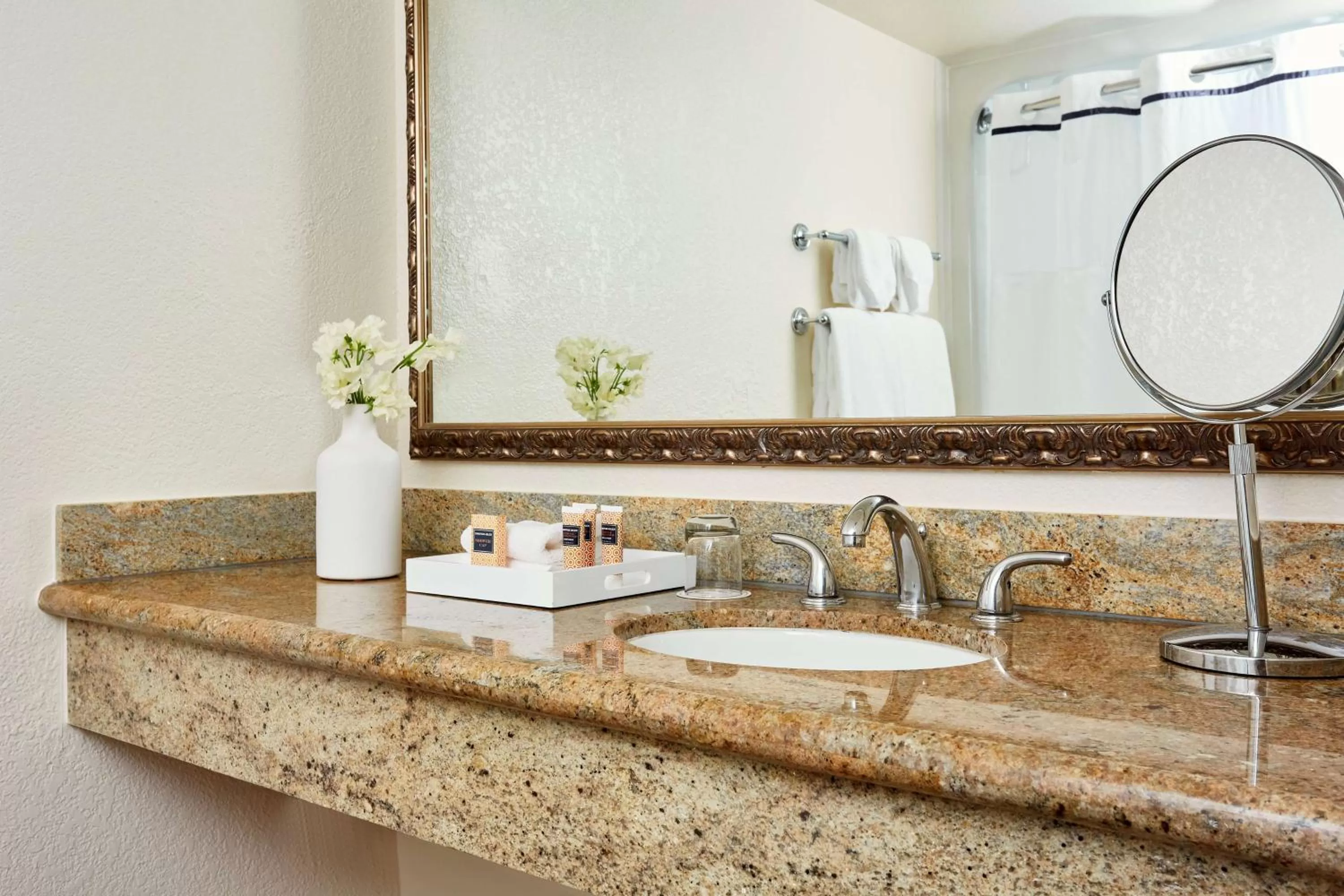 Bathroom in Waterfront Hotel, part of JdV by Hyatt