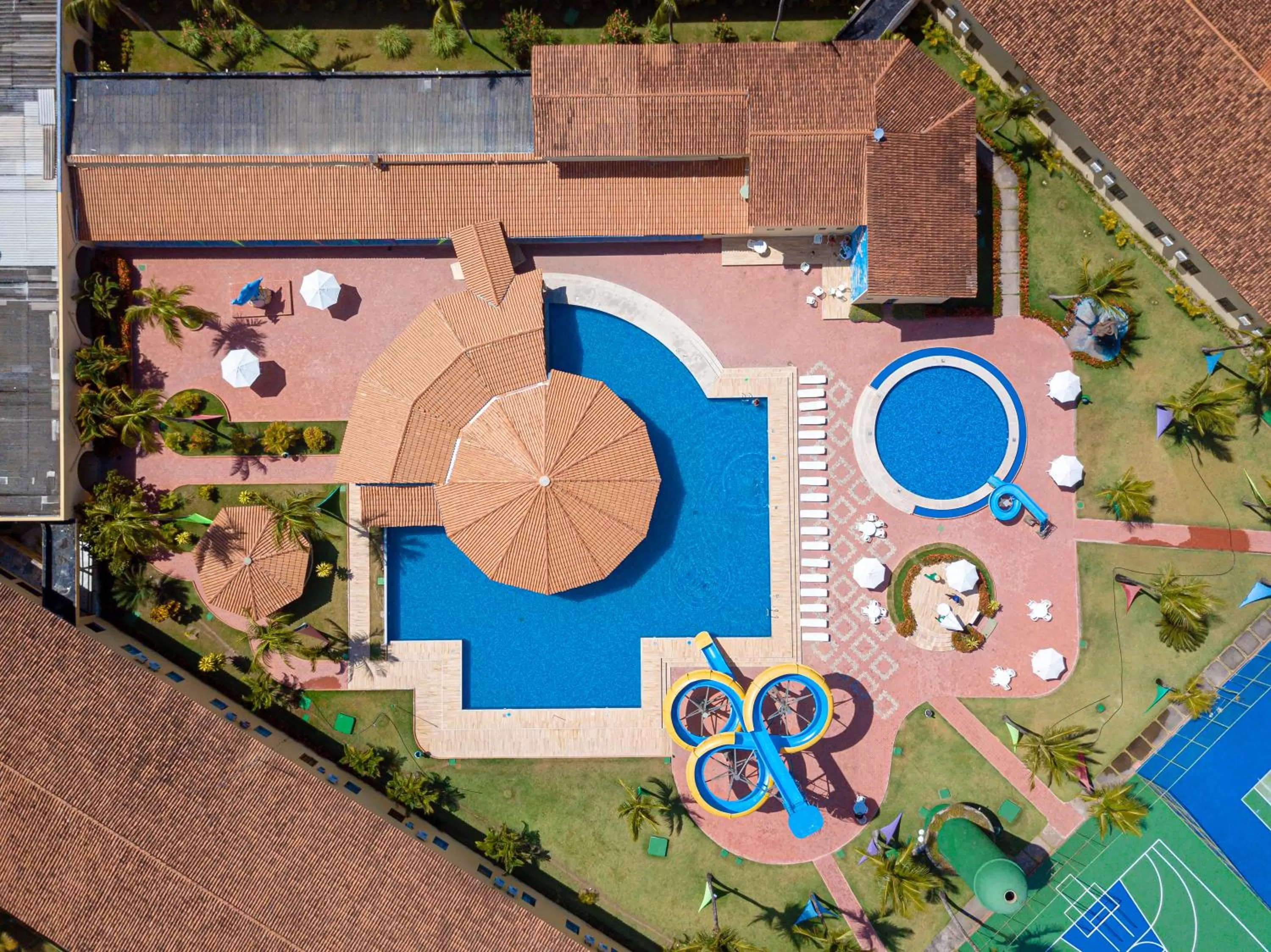 Bird's eye view in Portobello Park Hotel