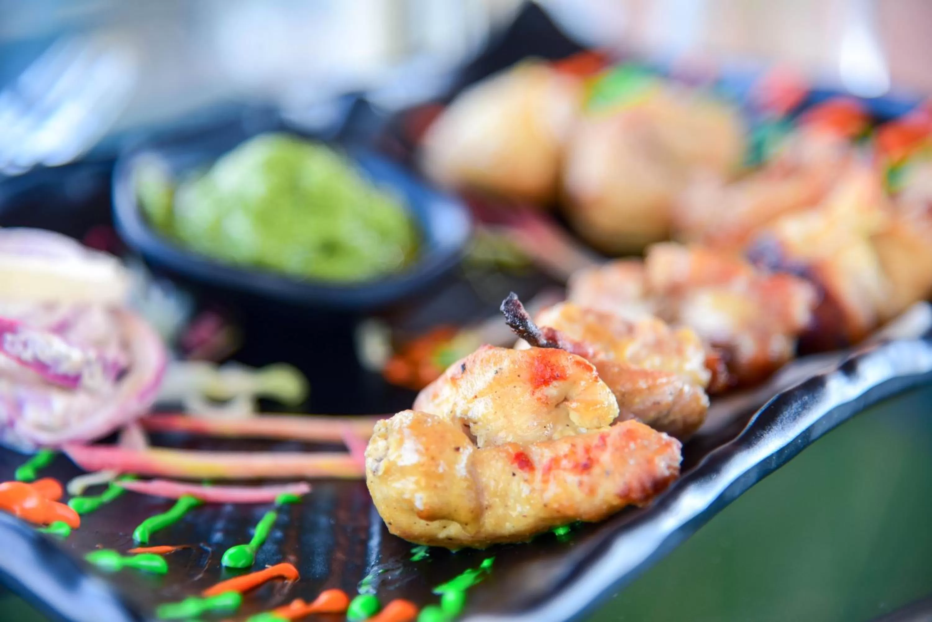 Food in Hotel Casa by the lake