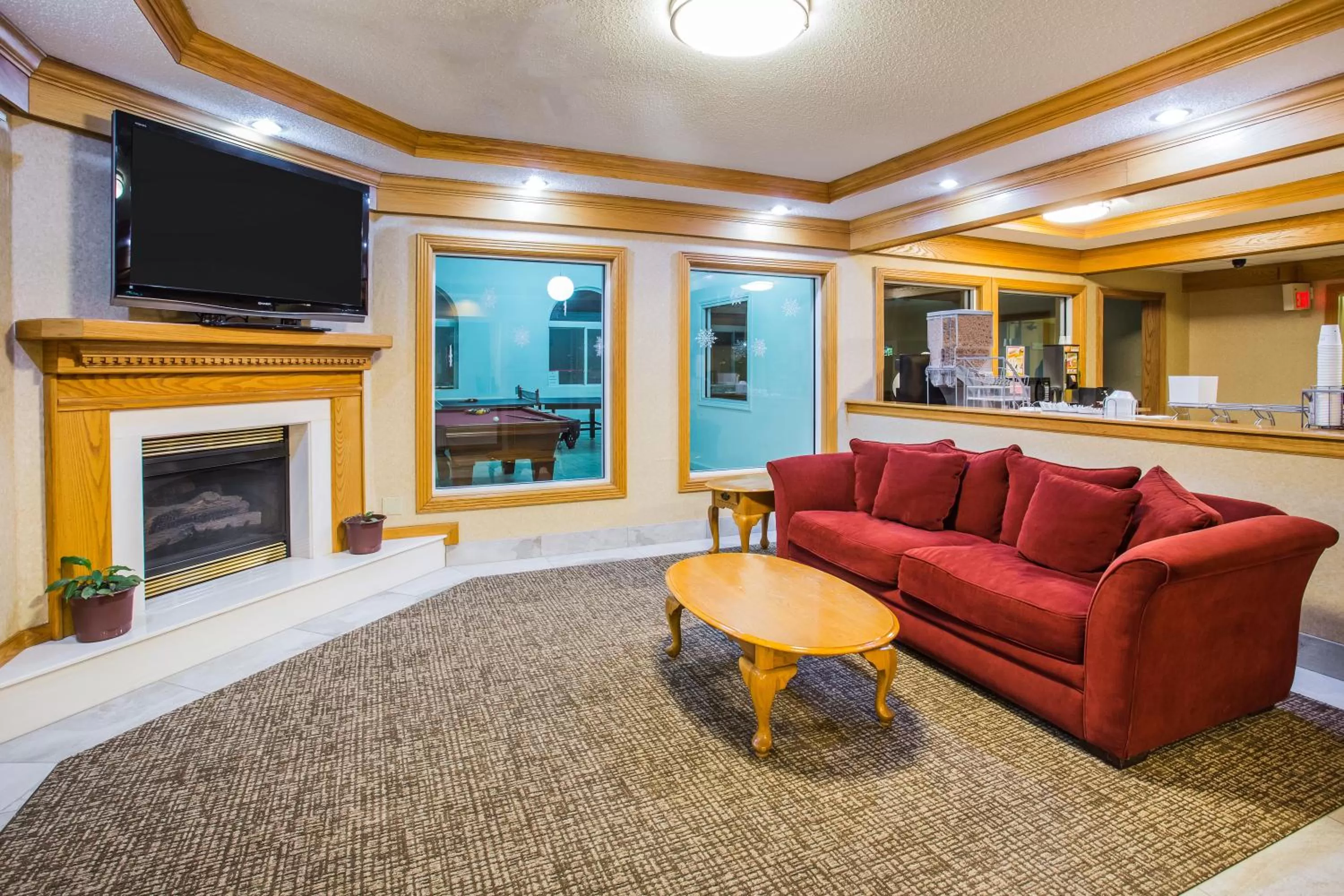 Lobby or reception in Super 8 by Wyndham Remington