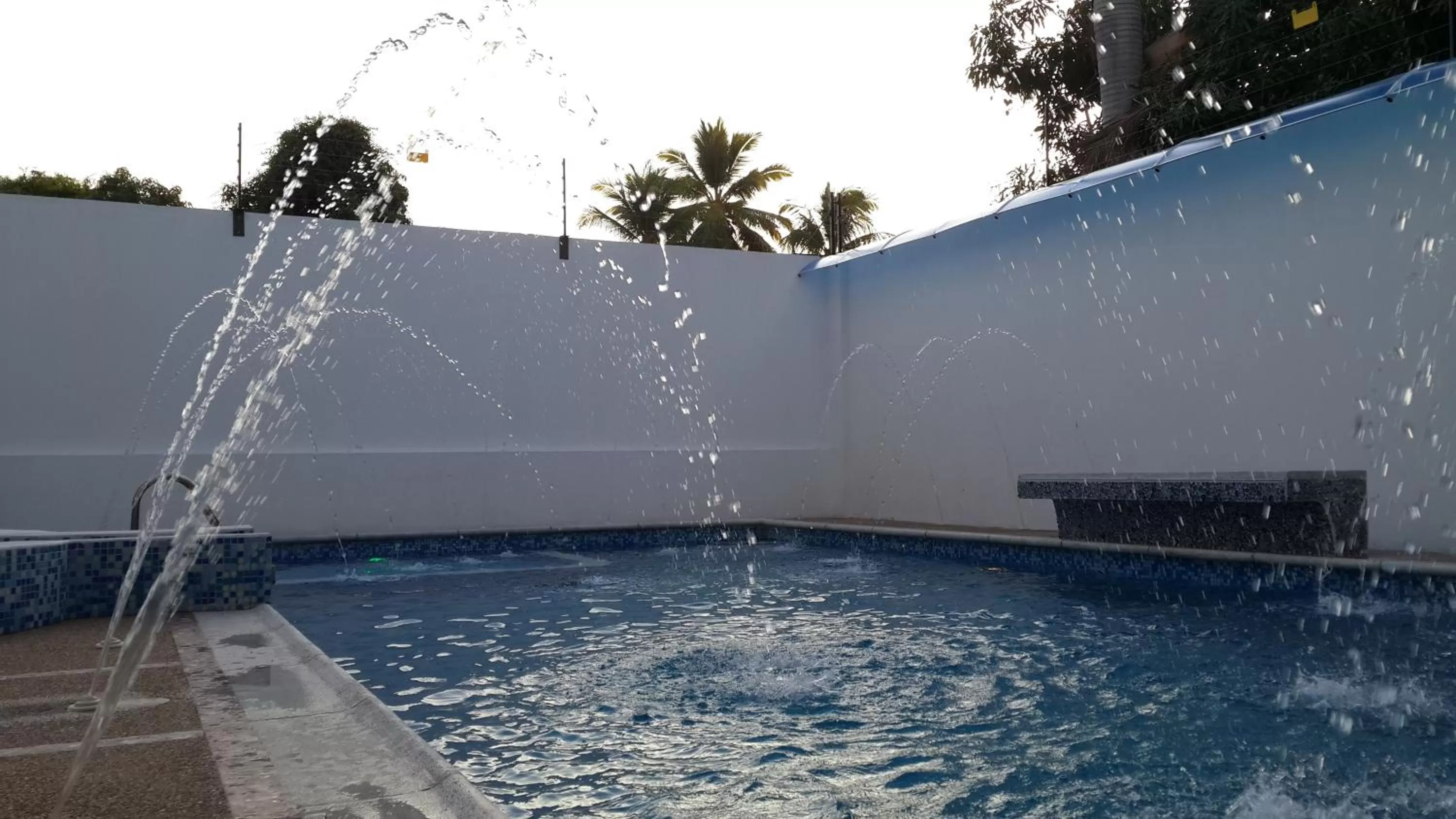 Swimming Pool in Tropical Resort Tocaima