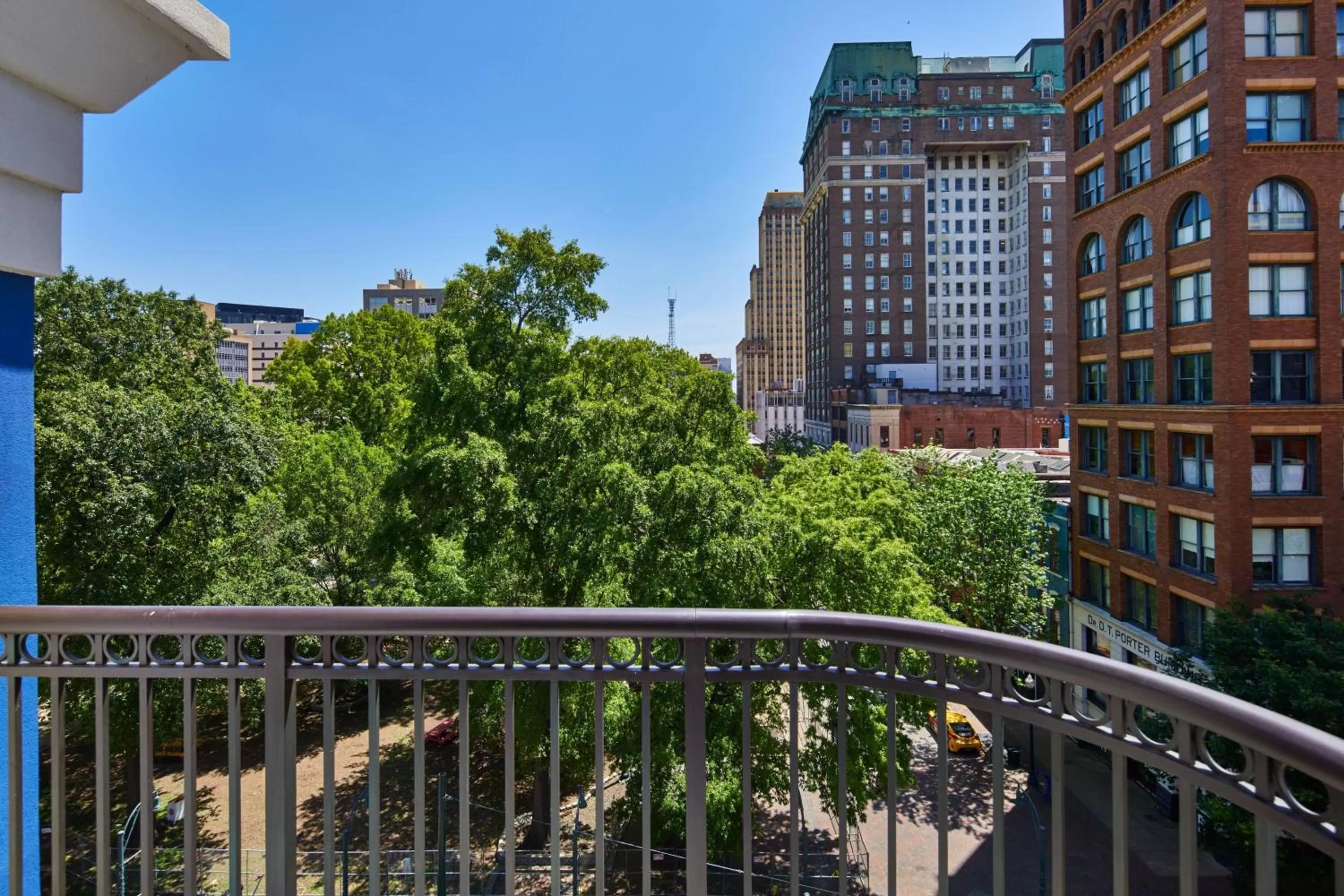 View (from property/room) in SpringHill Suites Memphis Downtown