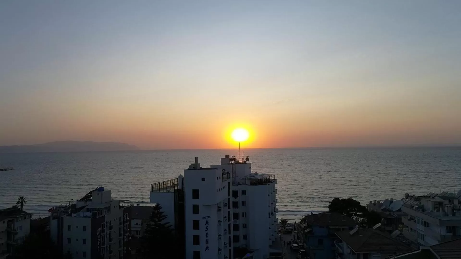 Sunset, Sunrise/Sunset in Asena Hotel