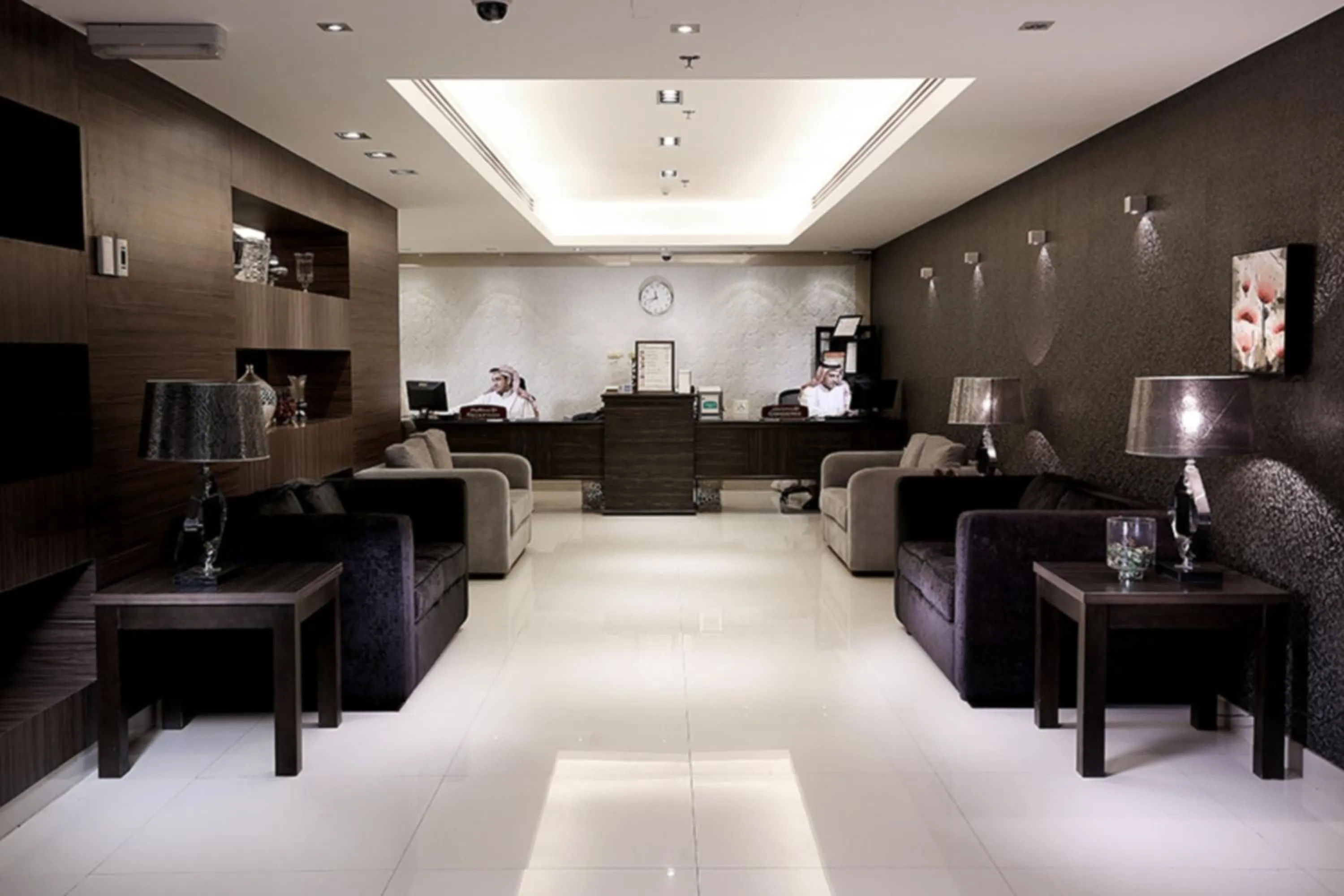 Lobby or reception in Hayat Watheer for serviced Apartment